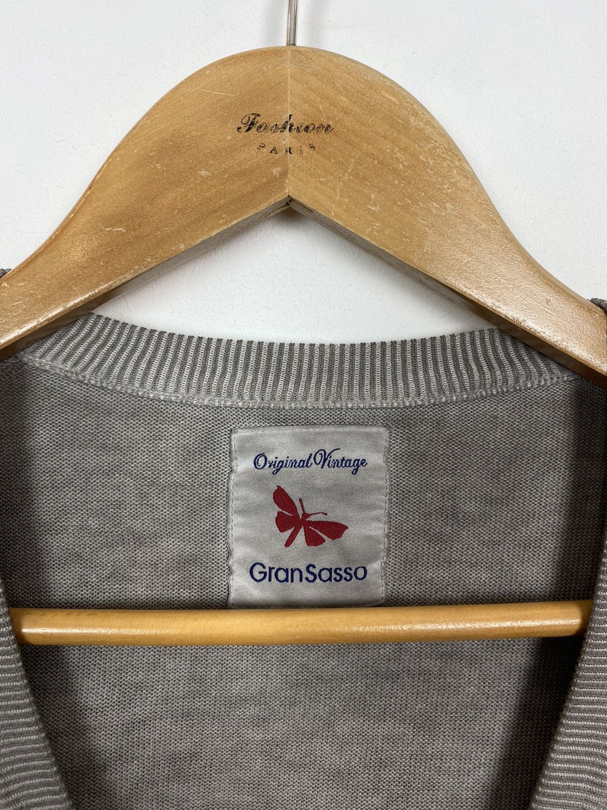 Gran Sasso Gran Sasso Long Sleeve Cotton Cardigan Sweater Mens Size 52 Size US L / EU 52-54 / 3 - 3 Thumbnail