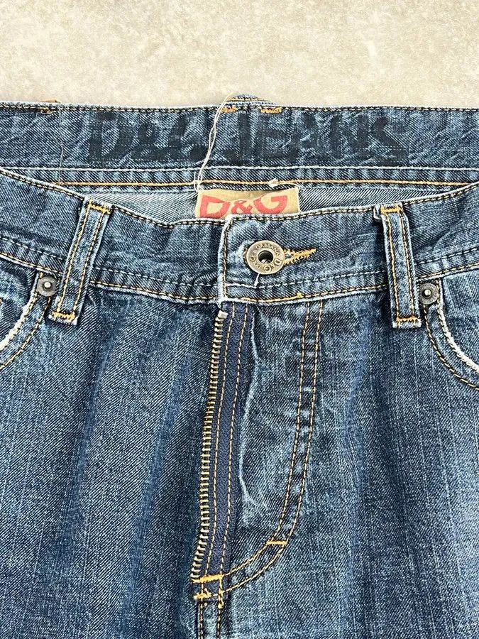 Dolce & Gabbana 2000s Dolce & Gabbana Blue Classy Denim Jeans Size US 31 - 9 Thumbnail