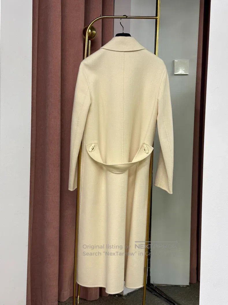Loro Piana Loro Piana White Cashmere Coat Jacket Size XS / US 0-2 / IT 36-38 - 3 Thumbnail