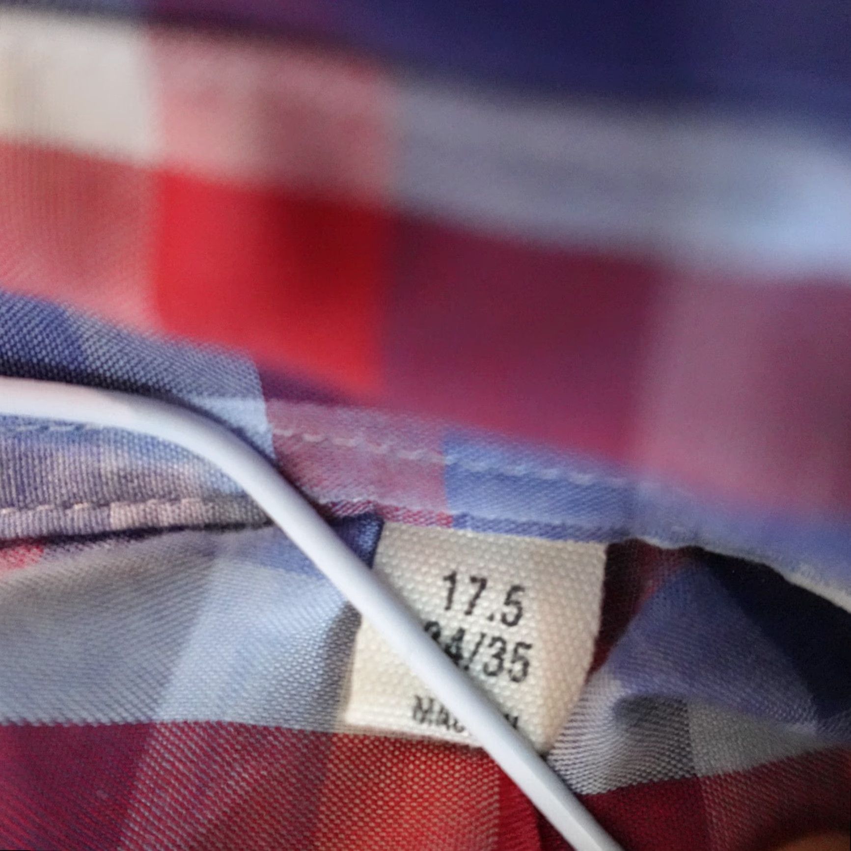 Todd Snyder Todd Snyder Shirt XL Blue Plaid 2-Ply Cotton Men Button-Up Long Sleeve Collared 17.5 2-Ply Cotton Size US XL / EU 56 / 4 - 4 Thumbnail