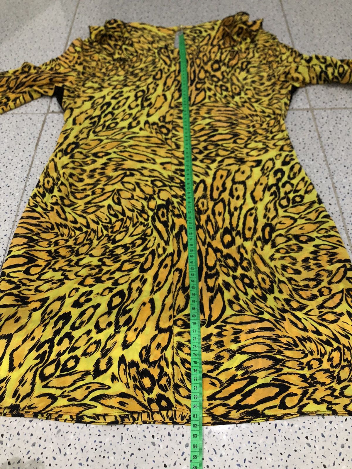 Juicy Couture × Vintage Y2K💥 Juicy Couture Tiger Patern Midi Dress Size S / US 4 / IT 40 - 16 Thumbnail