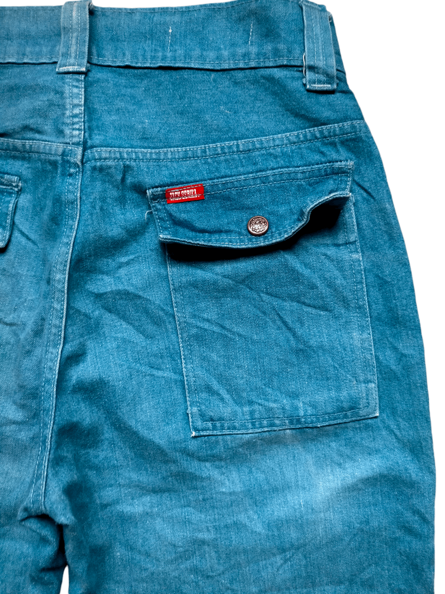 Japanese Brand × Vintage Made in japan Jack Serika Bush Pants Jeans Size US 30 / EU 46 - 11 Thumbnail