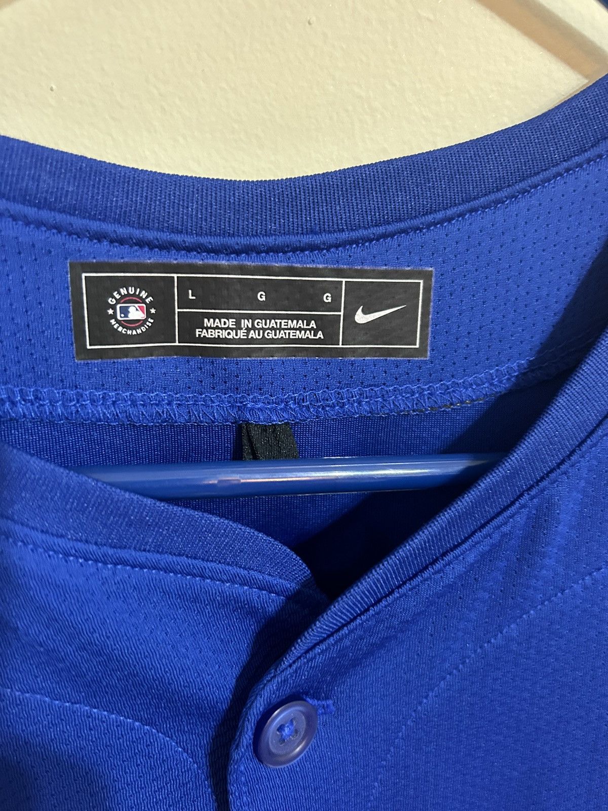 Nike Nike x Toronto Blue Jays Official Jersey LARGE Size US L / EU 52-54 / 3 - 3 Thumbnail