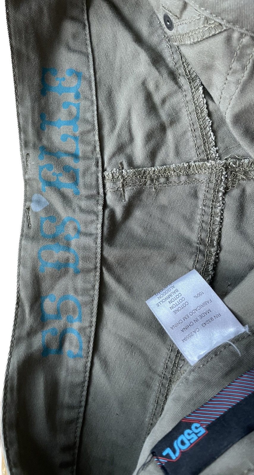 Diesel 55DSL capri cargo pants Size 27" / US 4 / IT 40 - 3 Thumbnail