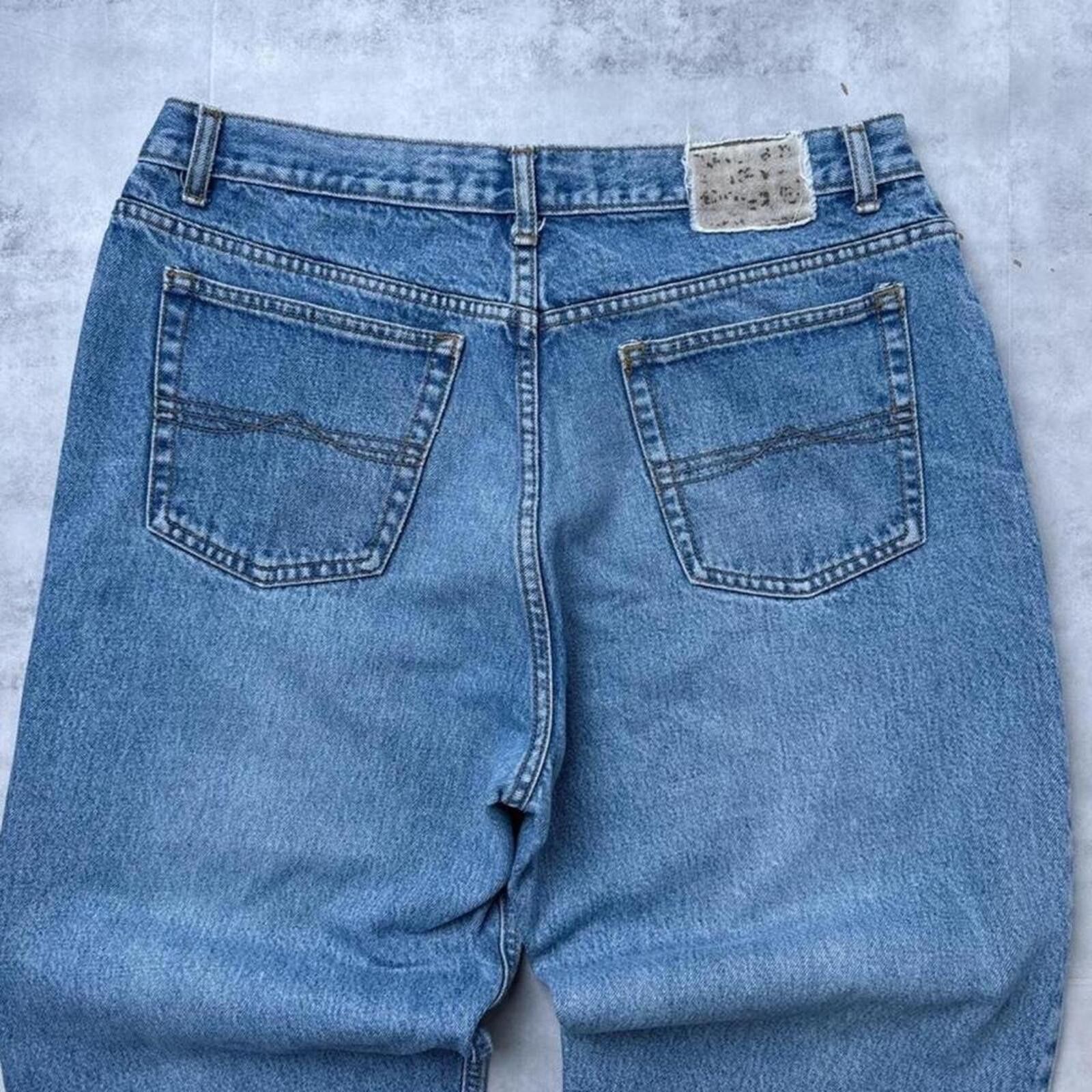 Bugle Boy Y2K Bugle Boy blue denim Baggy 00s jeans Size US 36 / EU 52 - 3 Thumbnail