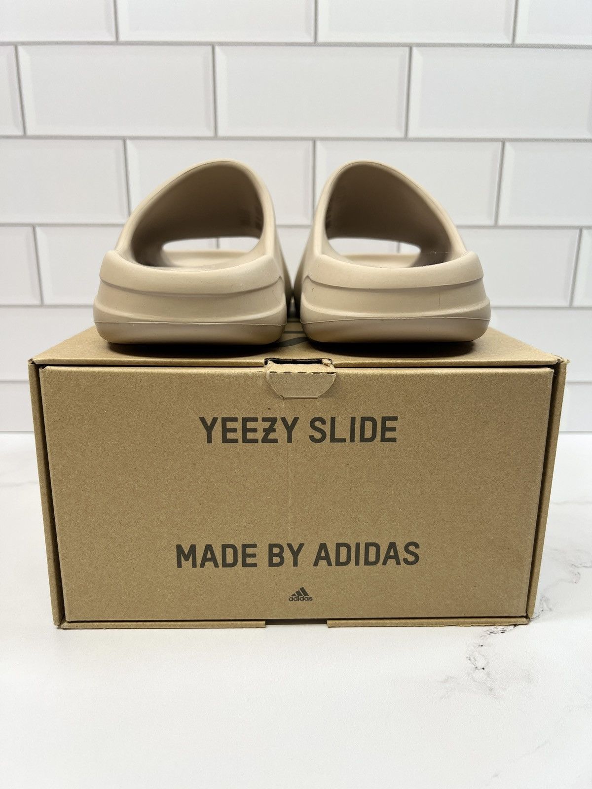 Adidas Adidas Yeezy Boost Slides Slide Sandals Slippers Size US 7.5 / IT 37.5 - 3 Thumbnail