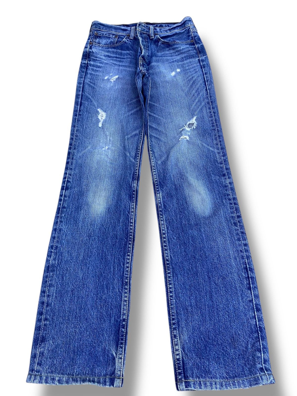 Levi's Levi’s Faded Blue Wash Style Ripped Jeans Size US 28 / EU 44 - 1 Thumbnail