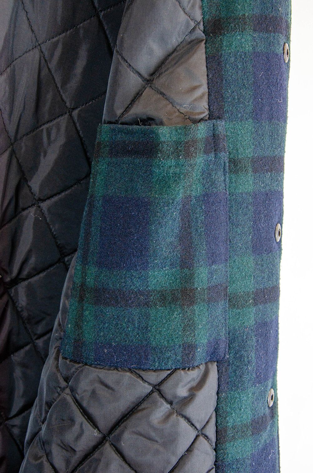 Edwin Edwin Wool Coach Jacket Blue Green Tartan – XL Size US XL / EU 56 / 4 - 11 Thumbnail