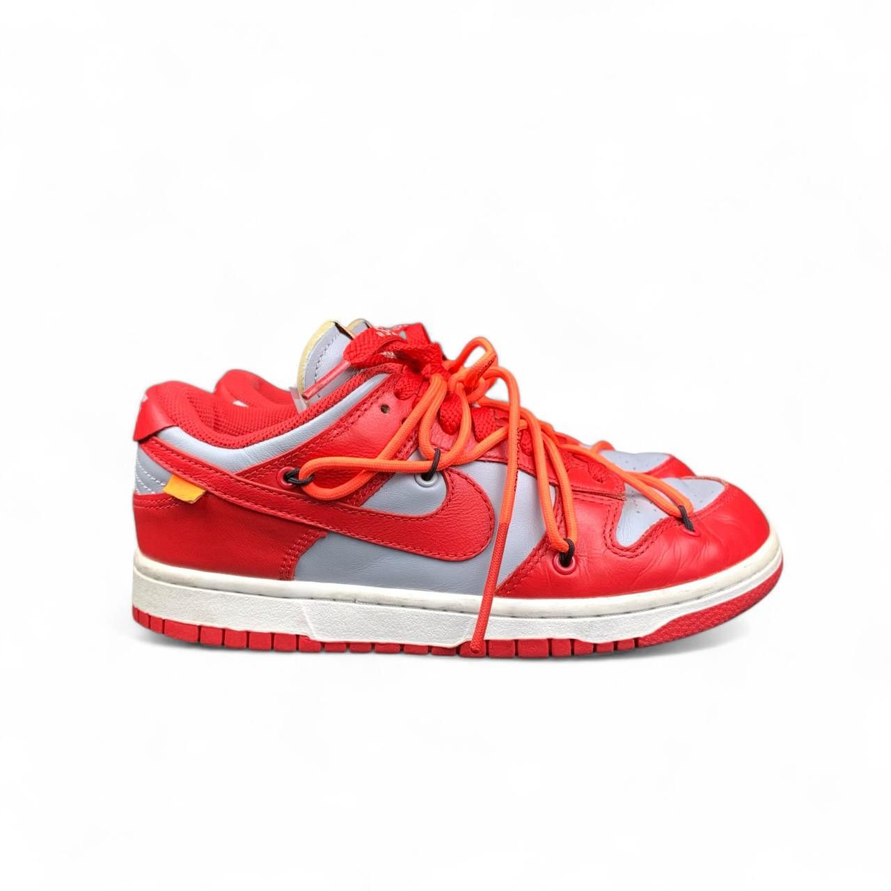 Nike × Off-White Nike x Off-White Dunk low Red Size US 5 / EU 37 - 6 Thumbnail