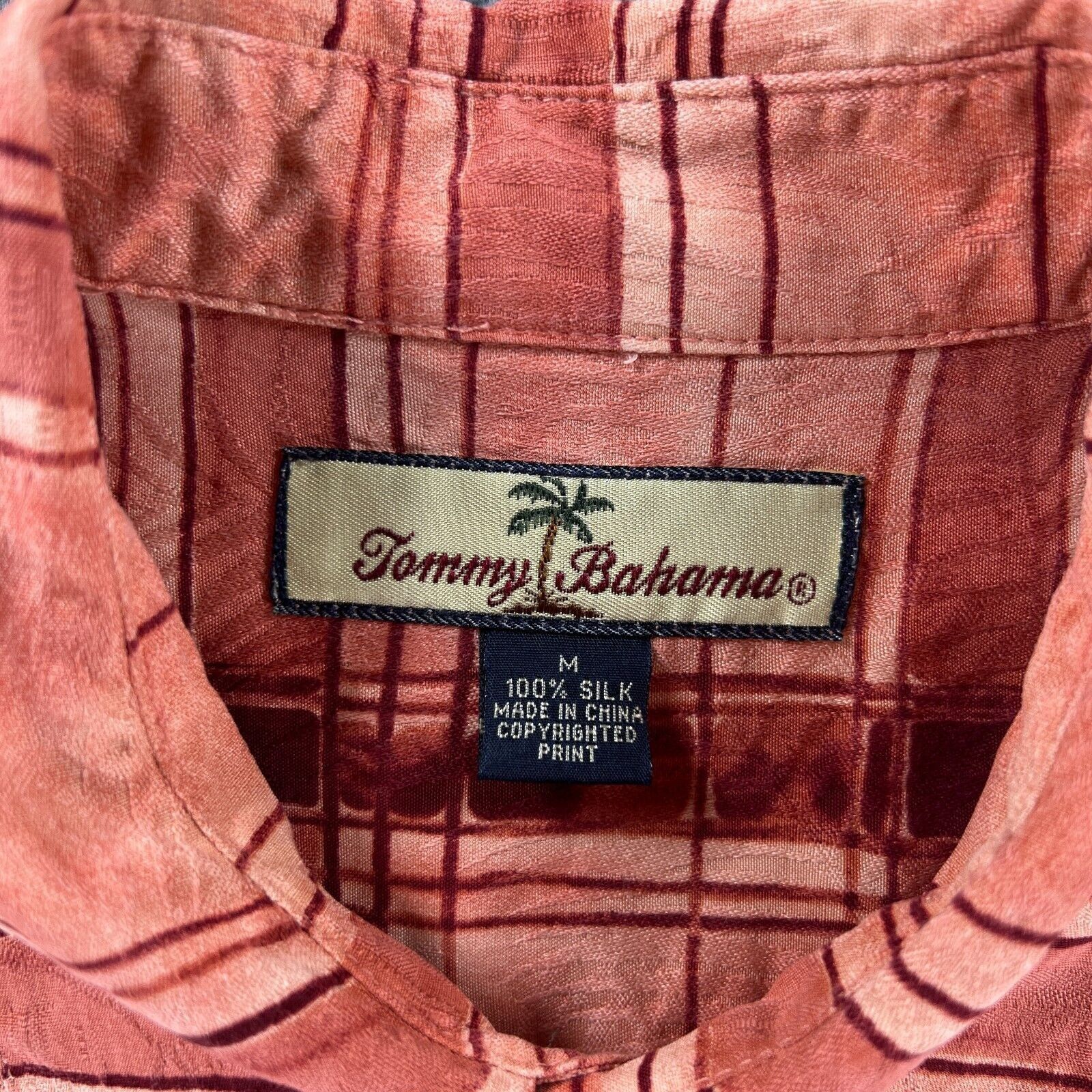 Tommy Bahama Tommy Bahama Men M Silk Linen Palm Trees Beach Summer Night Size US M / EU 48-50 / 2 - 6 Thumbnail