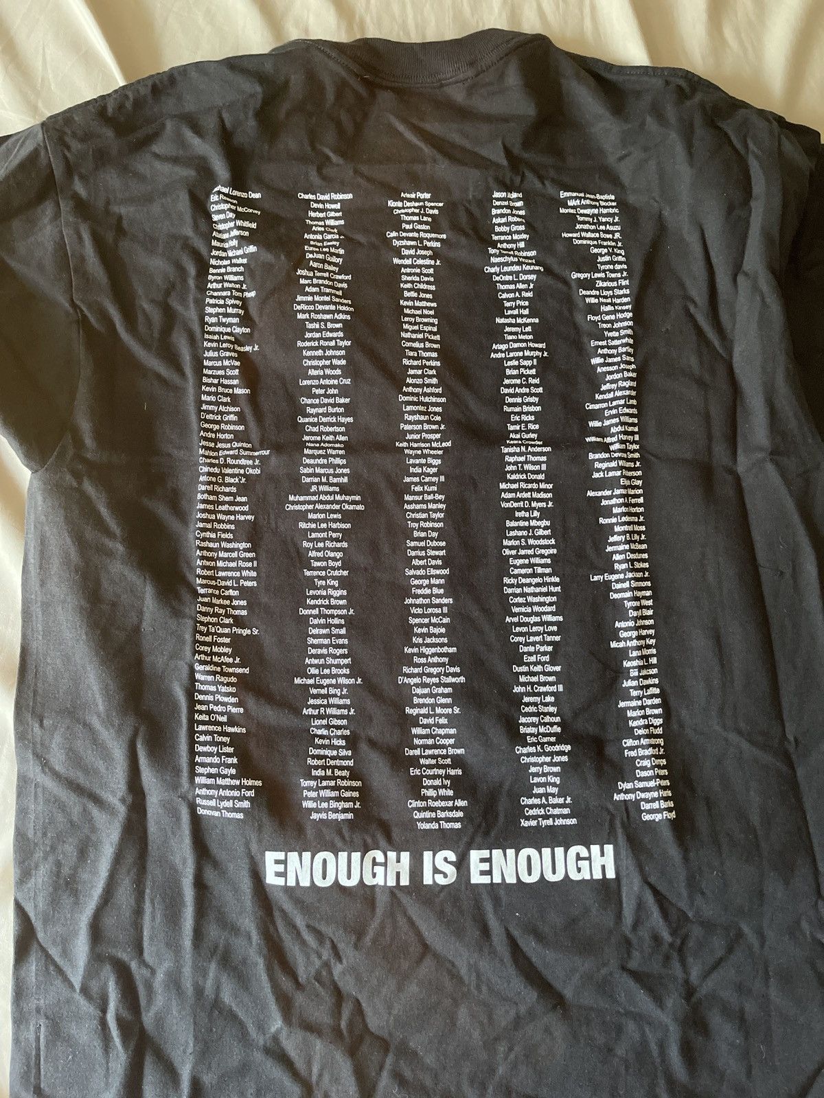Revenge Revenge Enough Is Enough Tee Size US M / EU 48-50 / 2 - 1 Thumbnail