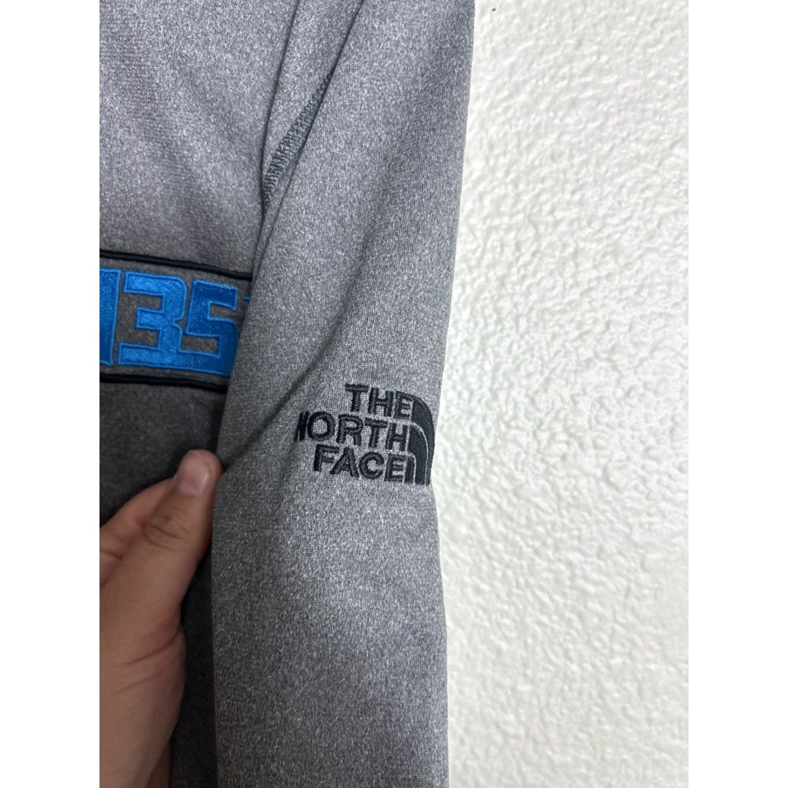The North Face The North Face Tech 1/4 Zip Fleece Shirt Men's XL Gray Embroidered Logo Outdoor Classic Pullover Size US XL / EU 56 / 4 - 6 Thumbnail