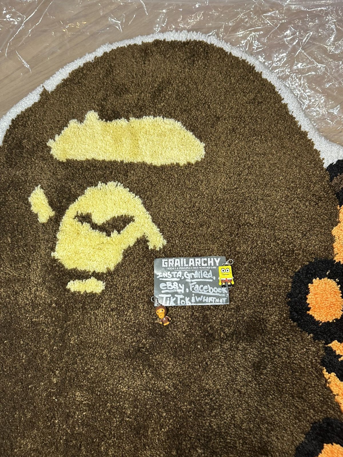 Bape A BATHING APE APE HEAD & MILO RUG Size ONE SIZE - 3 Thumbnail