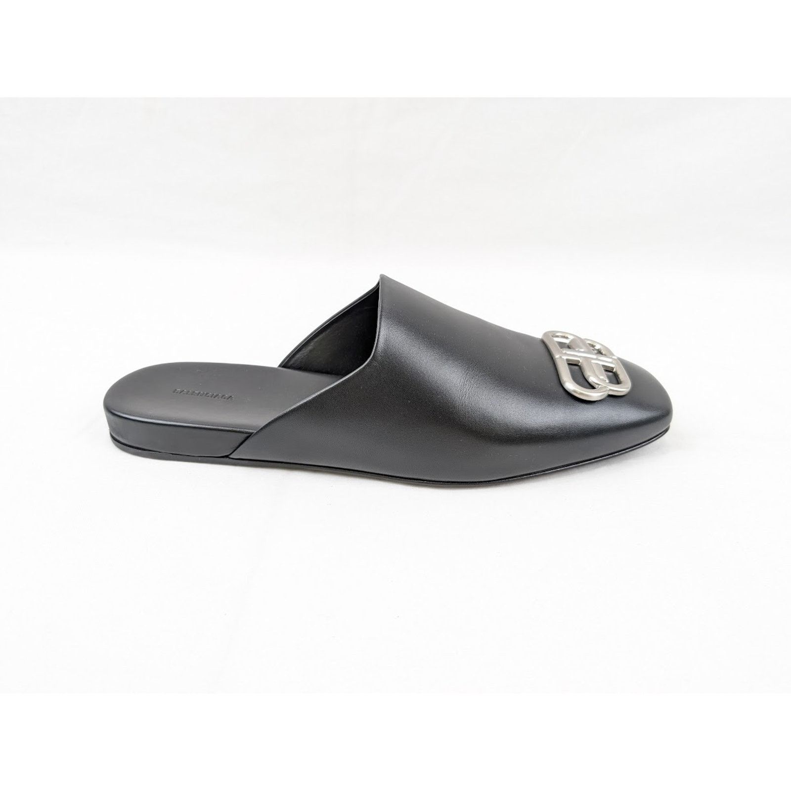 Balenciaga o1rshd1 Q:3 / Cosy BB Mules in Black/Nikel Size US 10 / EU 43 - 1 Thumbnail