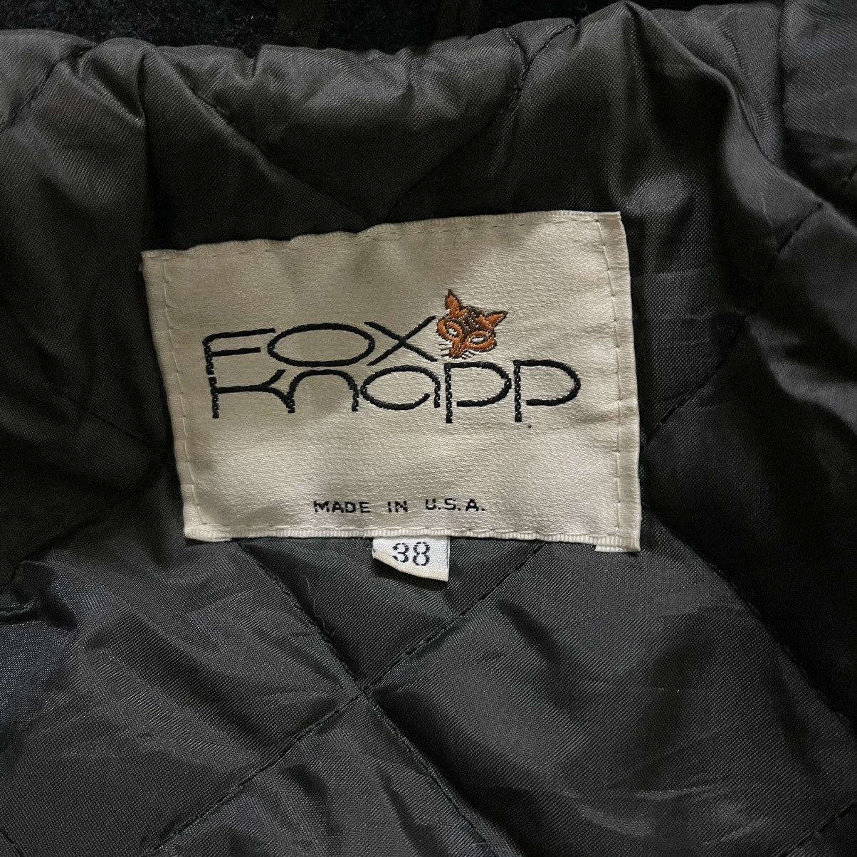 Vintage Vintage Fox Knapp Navy Wool Pea Coat Jacket Size US M / EU 48-50 / 2 - 6 Thumbnail