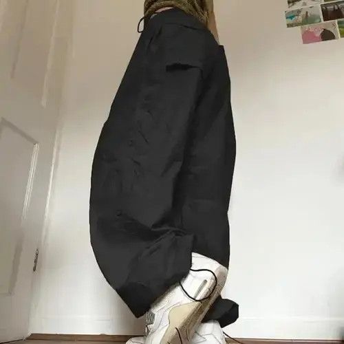 Japanese Brand Women's Pants Casual Joggers Tech Cargo Size 30" / US 8 / IT 44 - 5 Thumbnail
