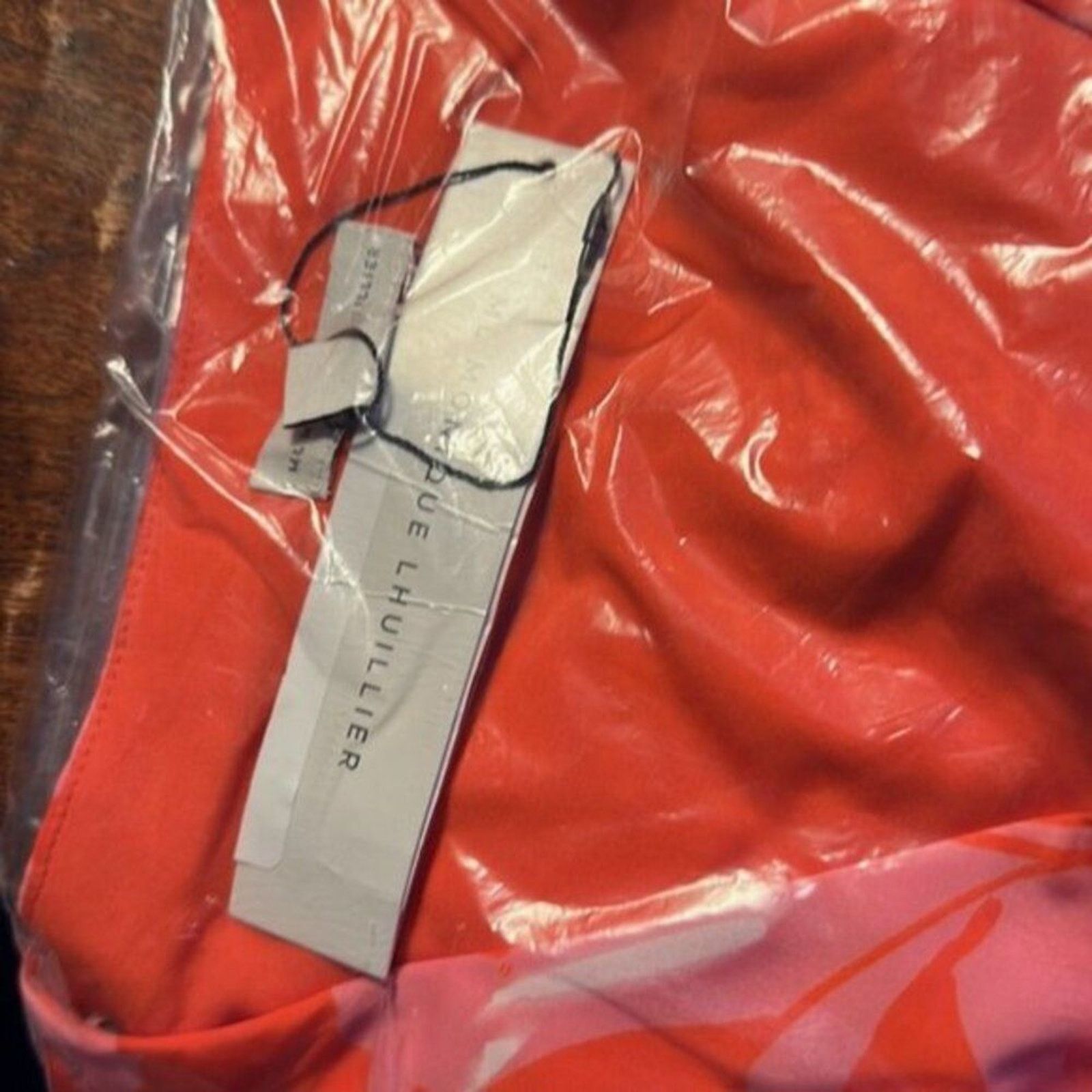 Monique Lhuillier ML Monique Lhuillier Printed Taffeta Crop Top 10 Size L / US 10 / IT 46 - 10 Thumbnail