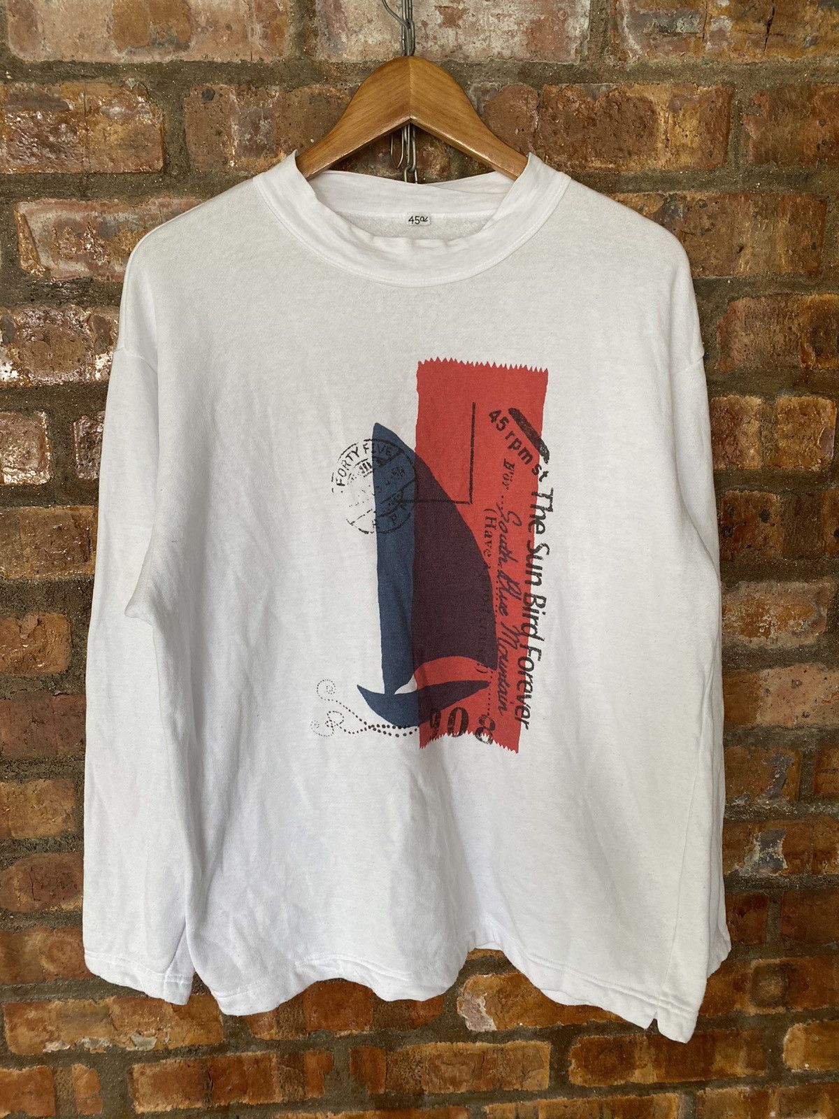 45rpm 45rpm Sailing and poem sweatshirt Size US XL / EU 56 / 4 - 2 Thumbnail