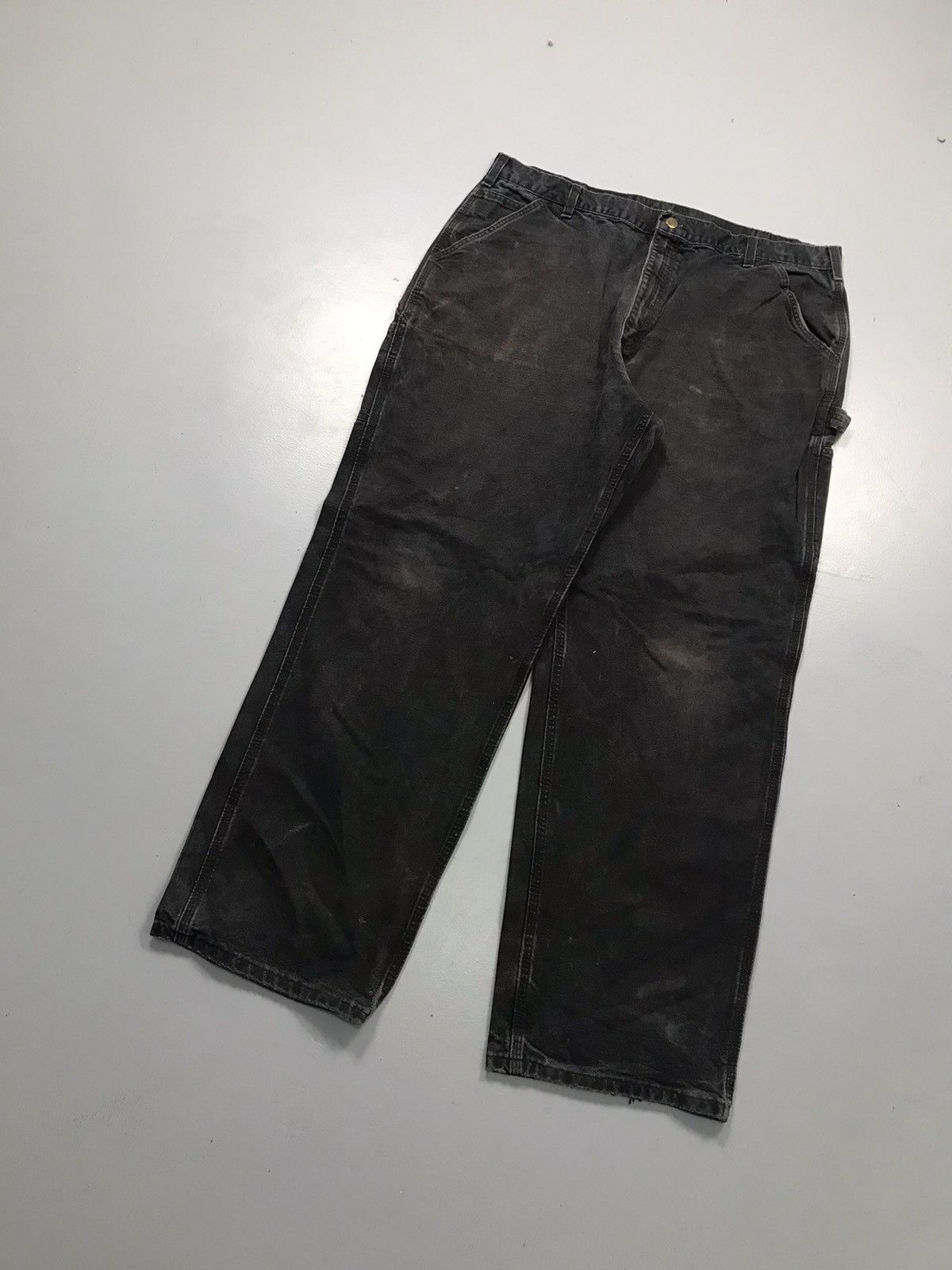 Carhartt Vintage Carhartt B11 BLK carpenter denim Size US 38 / EU 54 - 3 Thumbnail