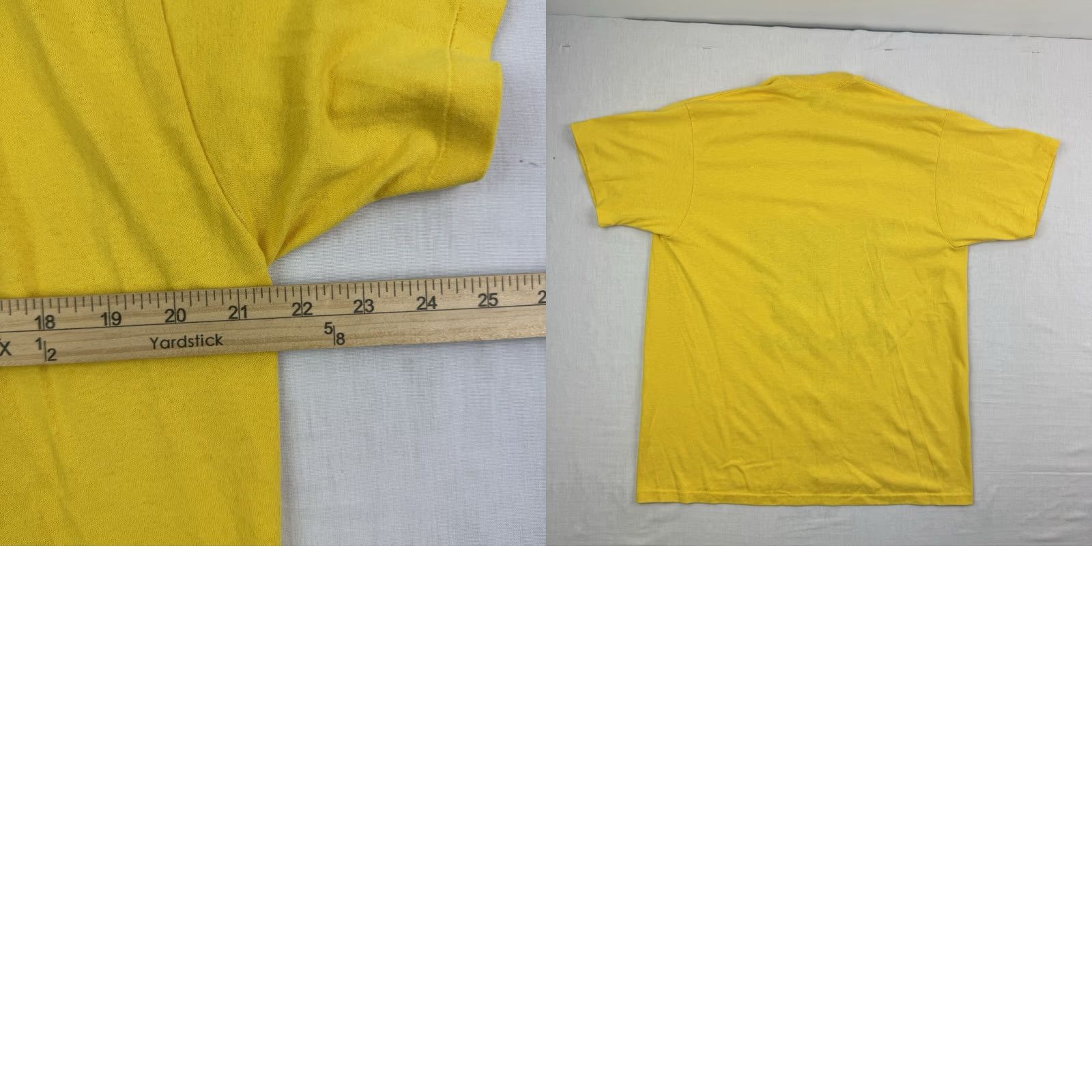 Vintage VINTAGE Stedman T-Shirt Surf Competition 80s Yellow XL Men Short Sleeve Crew Neck Beach Ocean USA Mens XL Surfing T-Shirt Size US XL / EU 56 / 4 - 8 Thumbnail