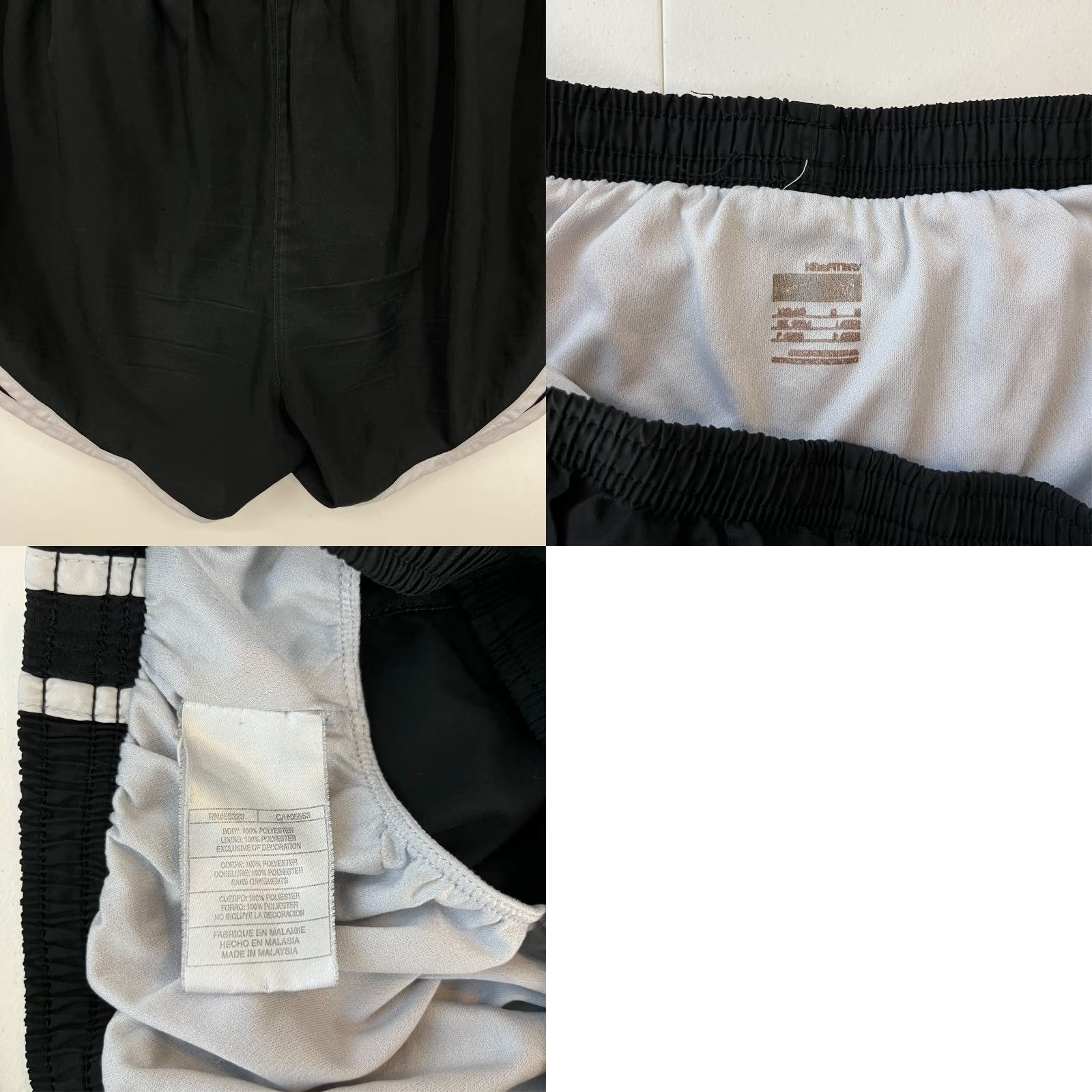 Nike Nike Active Shorts Women's M Black Lined Fit Dry Swoosh Logo Size 32" / US 10 / IT 46 - 8 Thumbnail