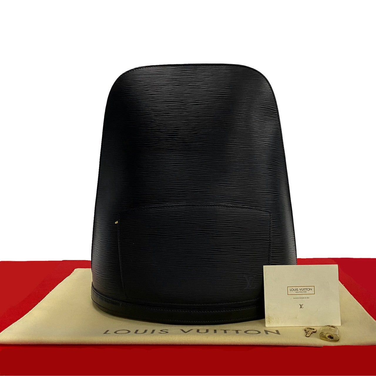 Louis Vuitton Louis Vuitton Backpack Black Leather Size ONE SIZE - 1 Thumbnail