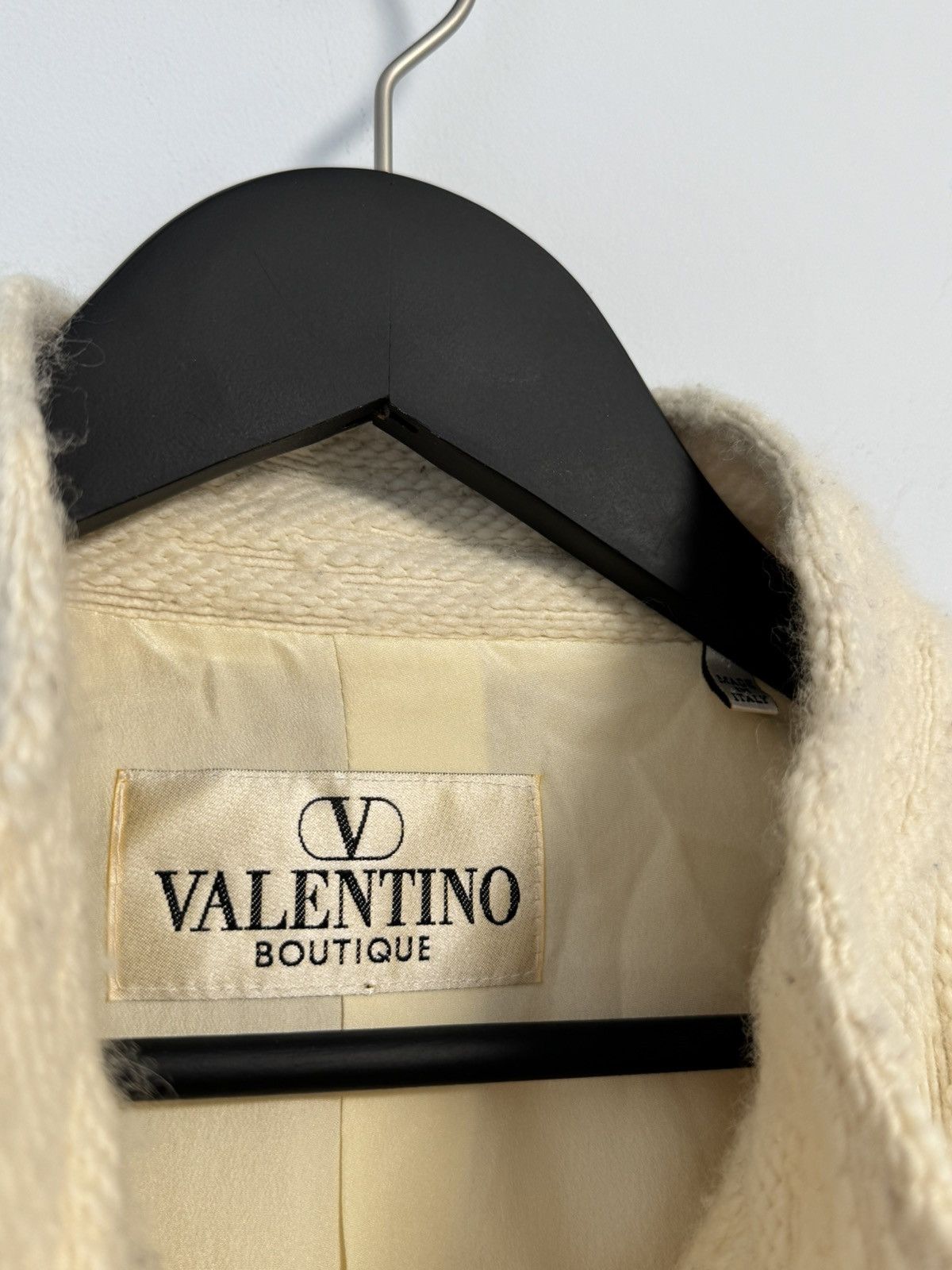 Valentino × Vintage Valentino Boutique Vintage Wool Jacket Y2K Size M / US 6-8 / IT 42-44 - 10 Thumbnail