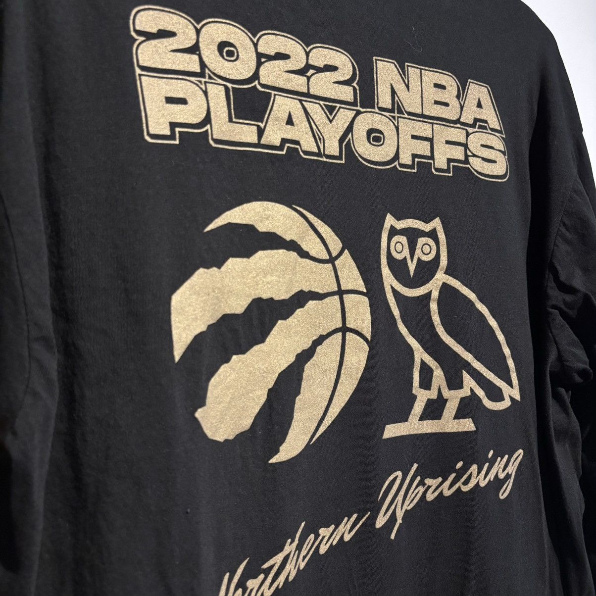 NBA × October's Very Own OVO Toronto Raptors NBA Playoffs 2022 Long Sleeve T-Shirt Size US XL / EU 56 / 4 - 8 Thumbnail