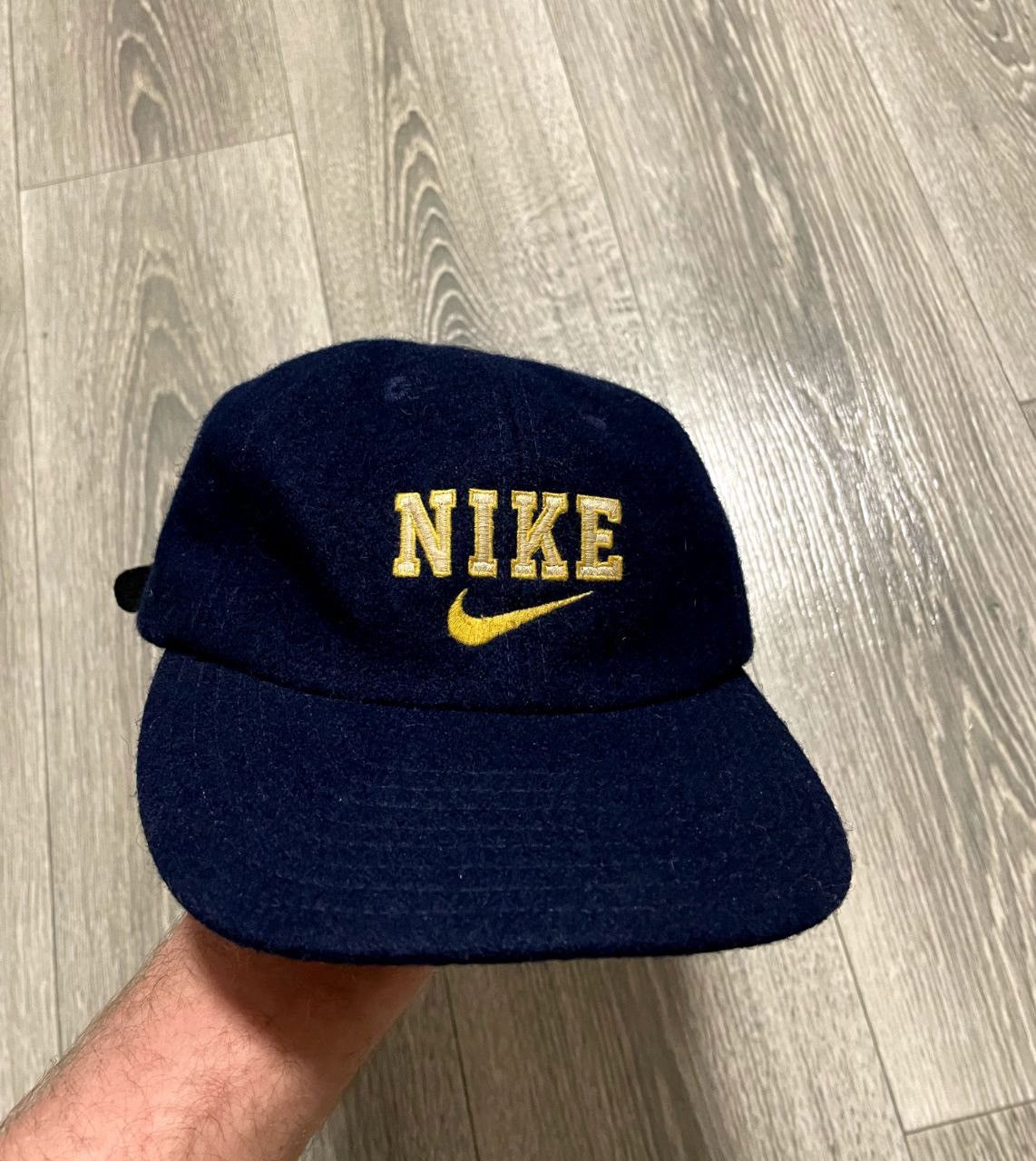 Nike Nike Vintage Wool Cap Y2K Big Logo Size ONE SIZE - 1 Thumbnail