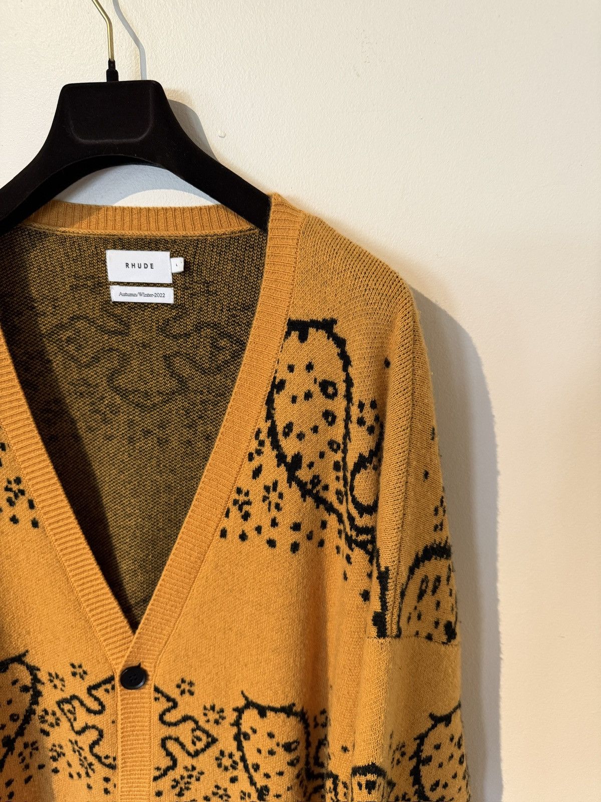Rhude Rhude Cactus Jacquard Cardigan Size US L / EU 52-54 / 3 - 3 Thumbnail
