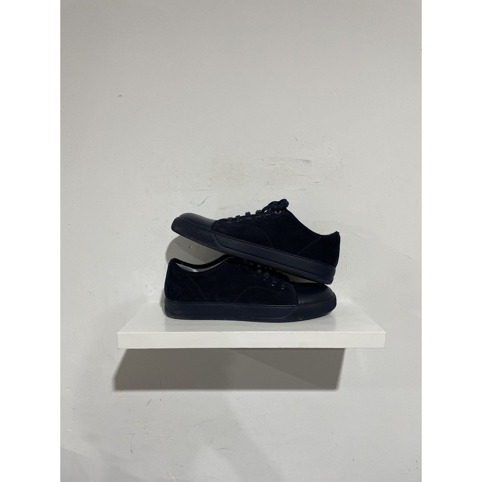 Lanvin LANVIN DBB1 SUEDE SNEAKER BLUE SIZE 9 PREOWNED Size US 9 / EU 42 - 1 Thumbnail