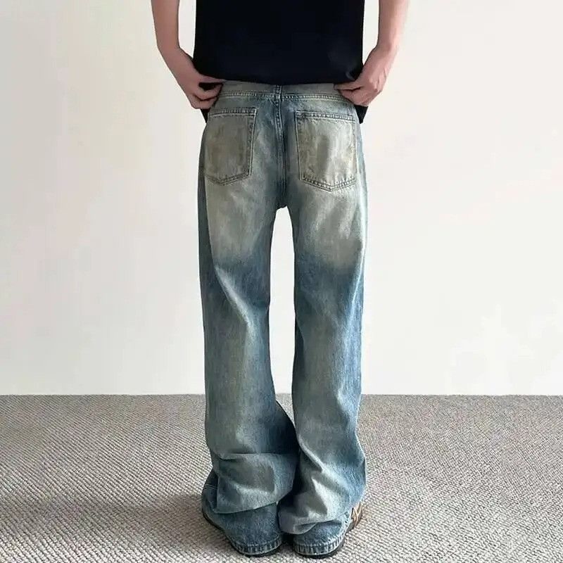 Jean Tie-Dye Vintage Flared Street Jeans Size US 32 / EU 48 - 2 Thumbnail