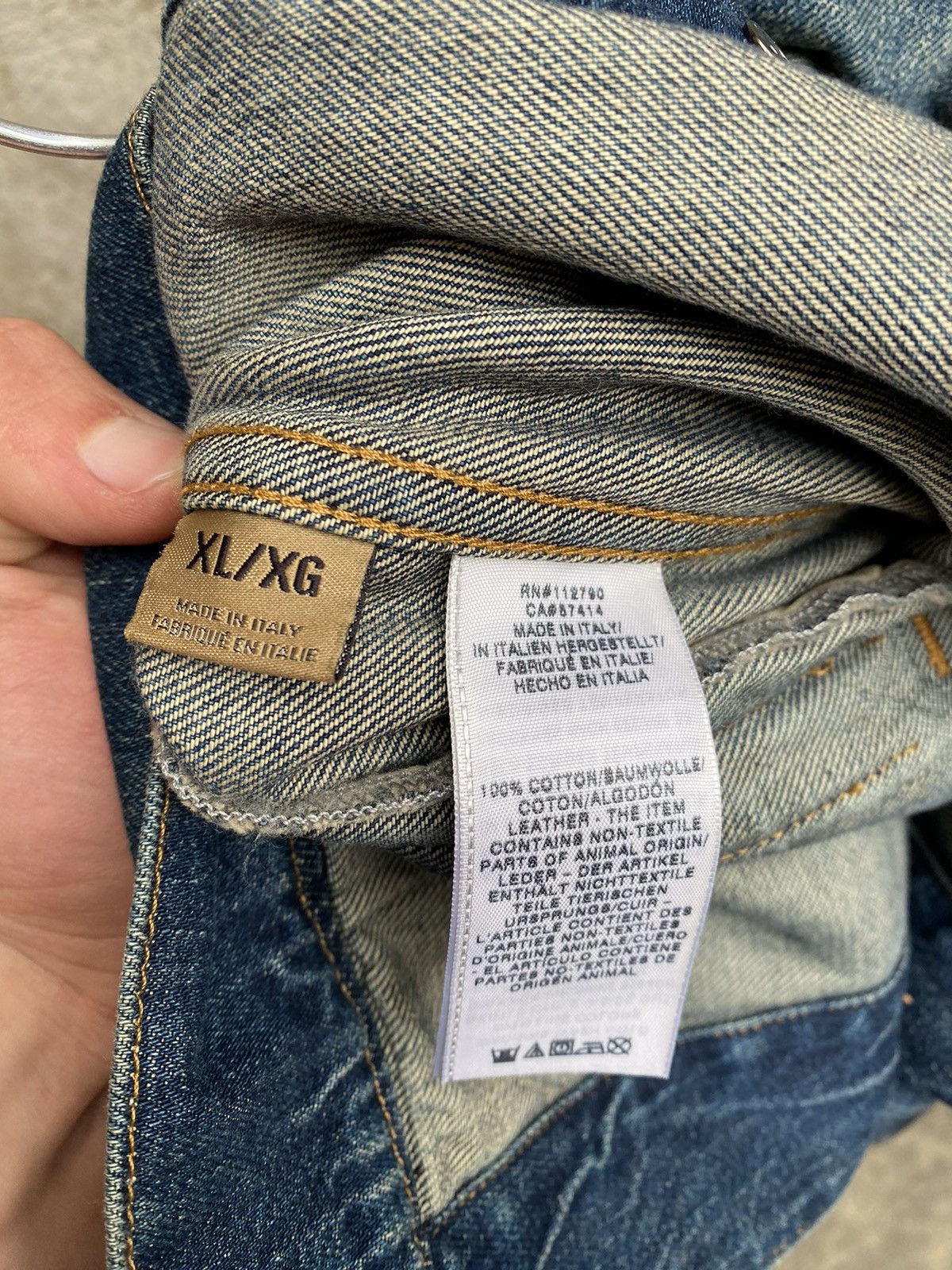 Japanese Brand × True Religion New With Tags True Religion Distressed Denim Y2K Jacket Size US XL / EU 56 / 4 - 9 Thumbnail