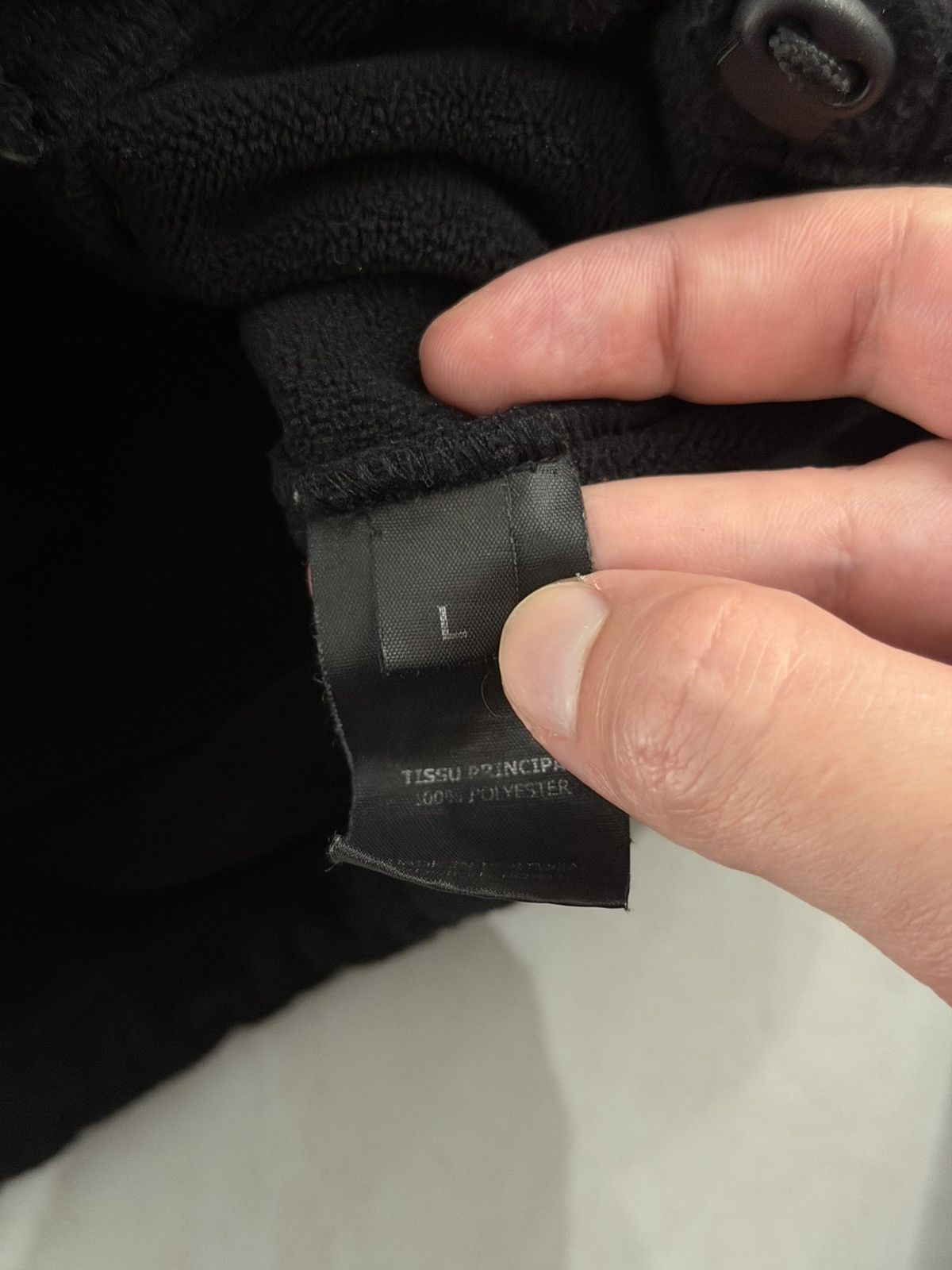 Vetements *RARE* Vetements SS19 Black Gimp Mask Bullet Fleece Hoodie Size US L / EU 52-54 / 3 - 19 Thumbnail
