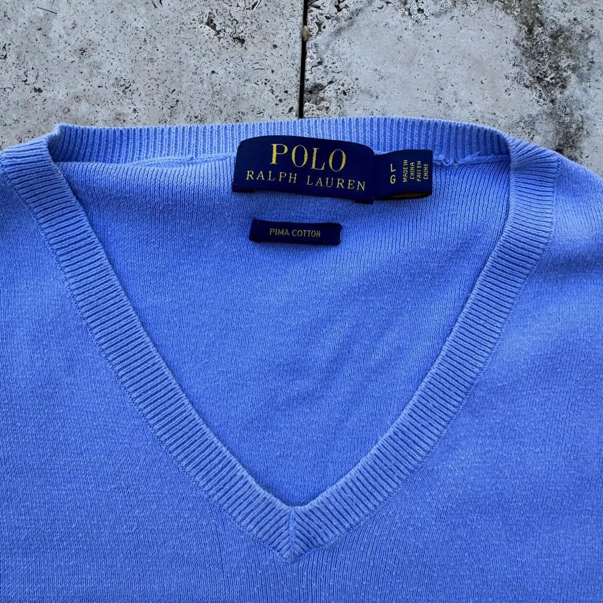 Polo Ralph Lauren Size L- Polo Ralph Lauren v-neck aweater Size US L / EU 52-54 / 3 - 2 Thumbnail