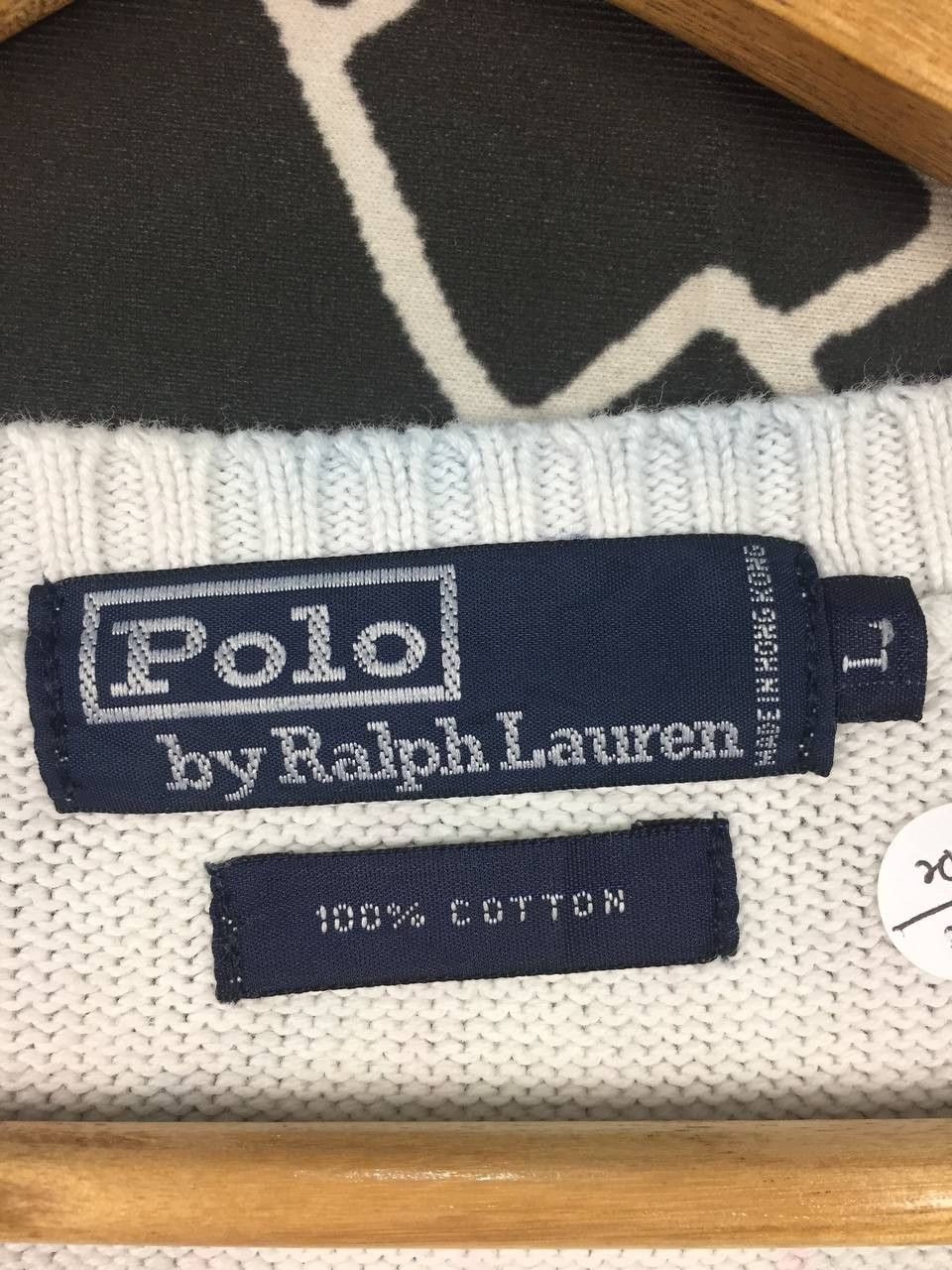 Polo Ralph Lauren Vtg Distressed Polo Ralph Lauren Knit Sweater Vest Size L Size US L / EU 52-54 / 3 - 14 Thumbnail