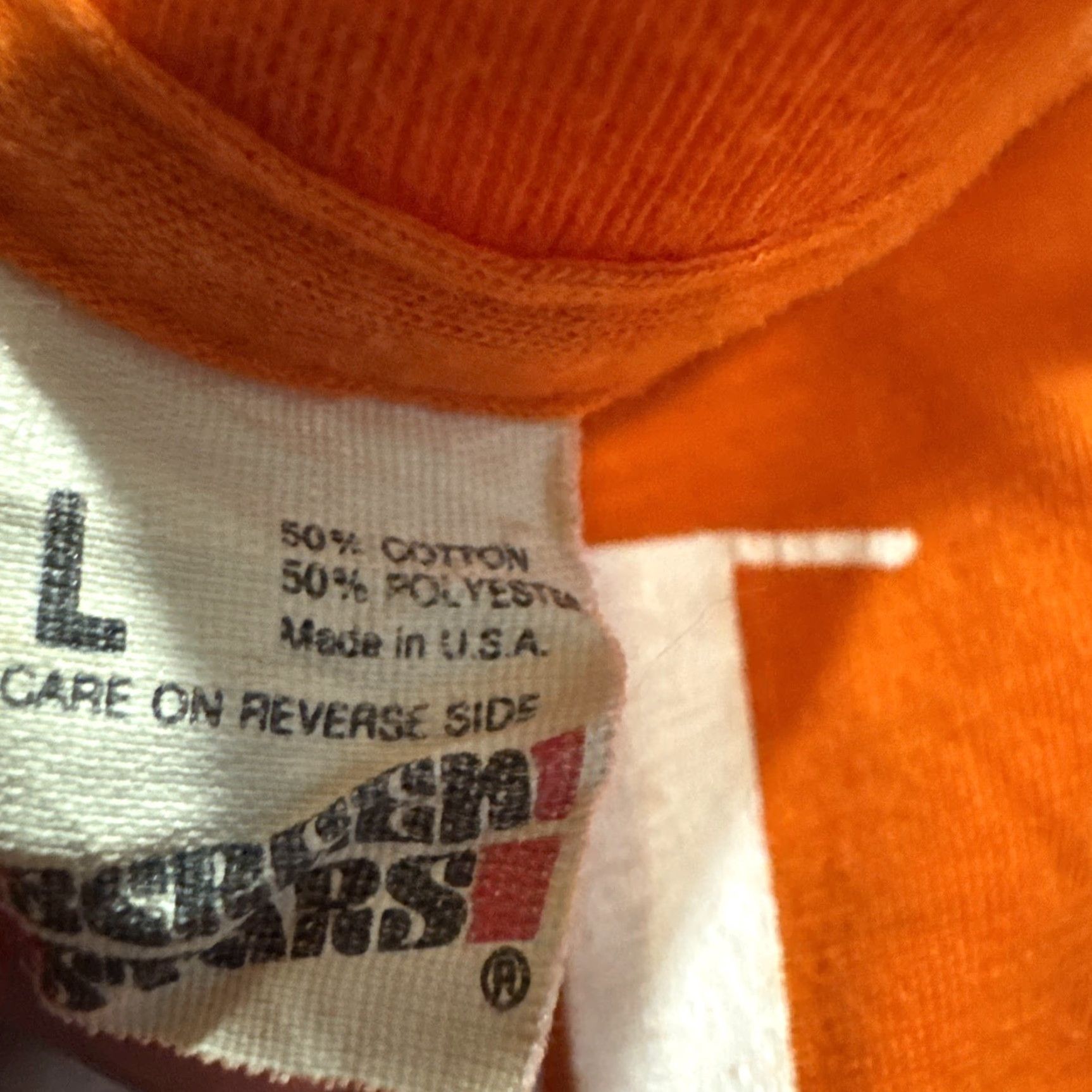 Vintage VINTAGE 80s Florida High School Swimming Gator Tournament Orange T-Shirt Large Size US L / EU 52-54 / 3 - 6 Thumbnail