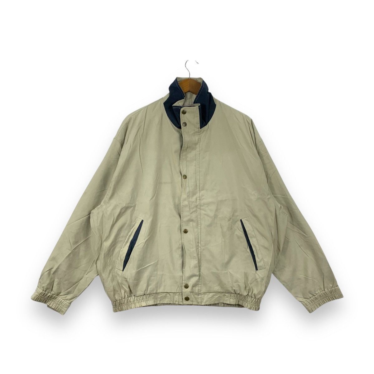 Vintage MUNSINGWEAR GRAND SLAM Beige Windbreaker Jacket