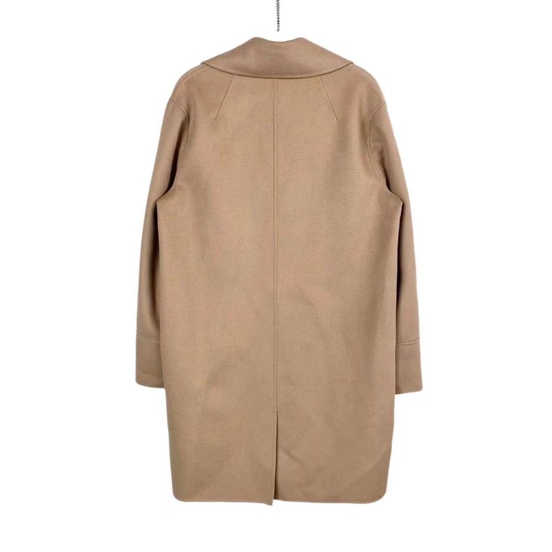 Max Mara Max Mara Desert Yellow Wool Coat Size L / US 10 / IT 46 - 2 Thumbnail