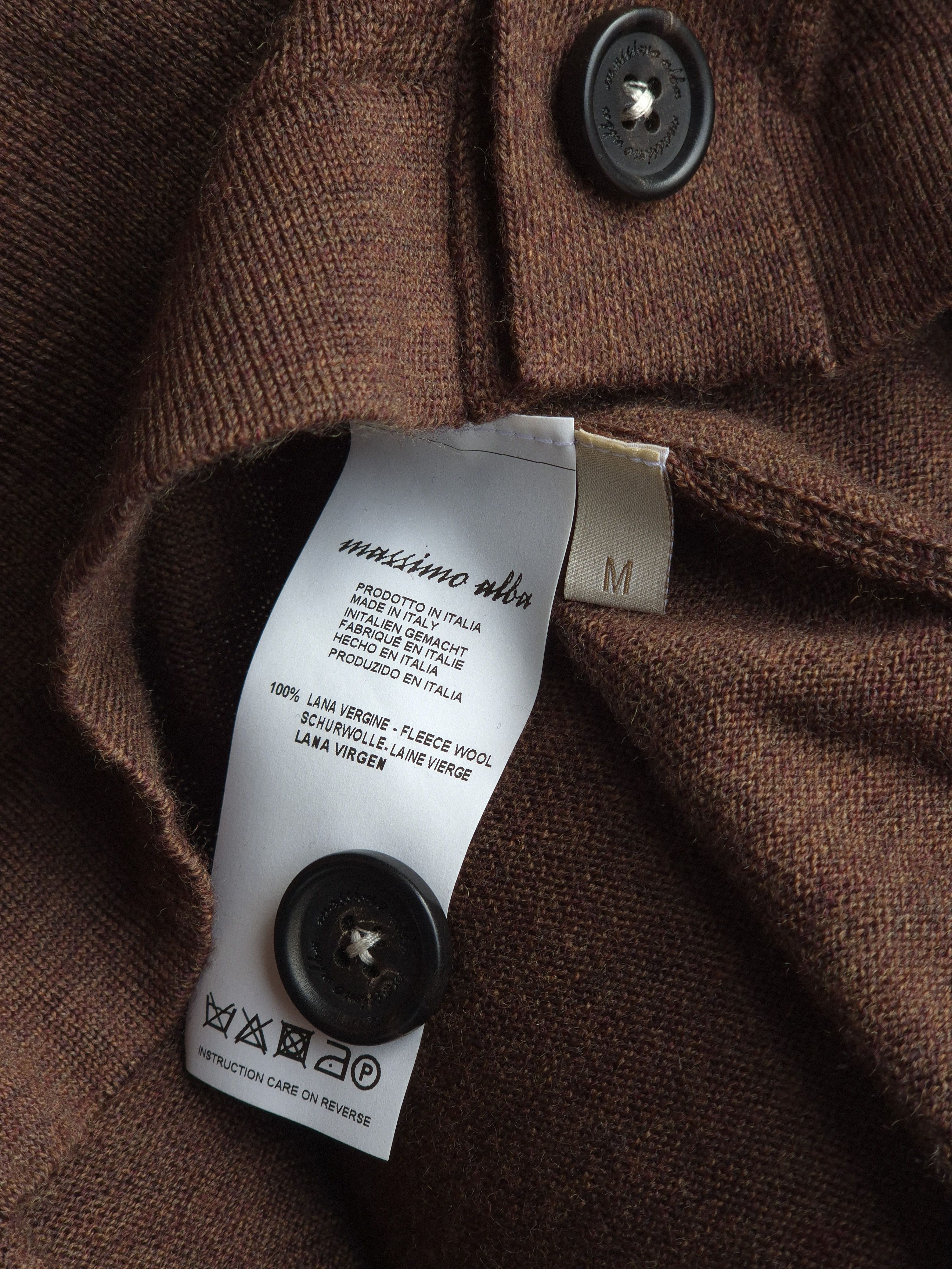 Massimo Alba Darcy Virgin Wool Cardigan Size US M / EU 48-50 / 2 - 7 Thumbnail