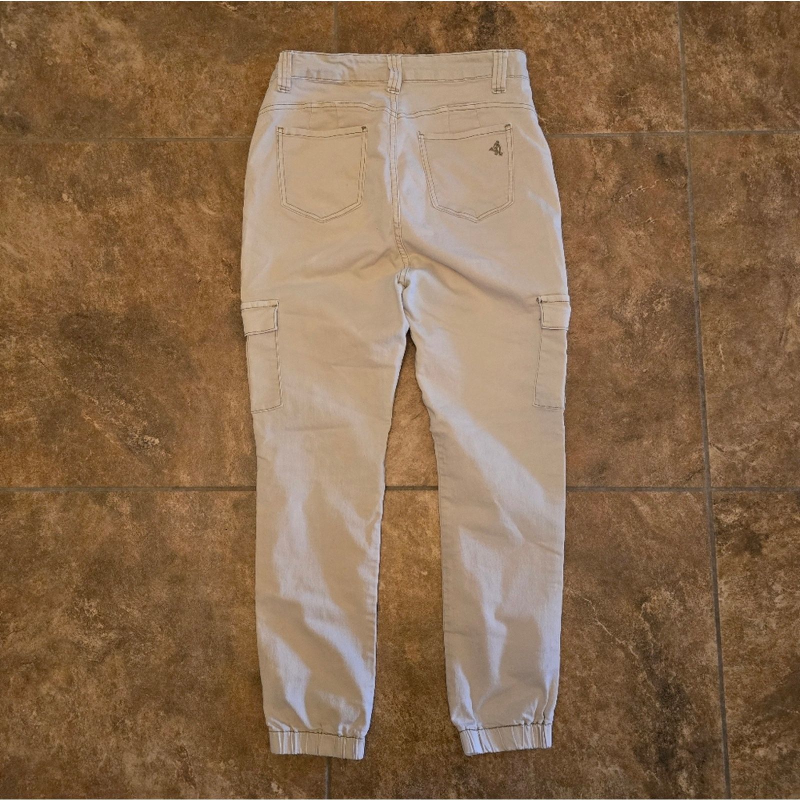 Other Beige Denim | V.I.P. JEANS | Cargo Jean Size 38" / US 16 / IT 52 - 2 Thumbnail