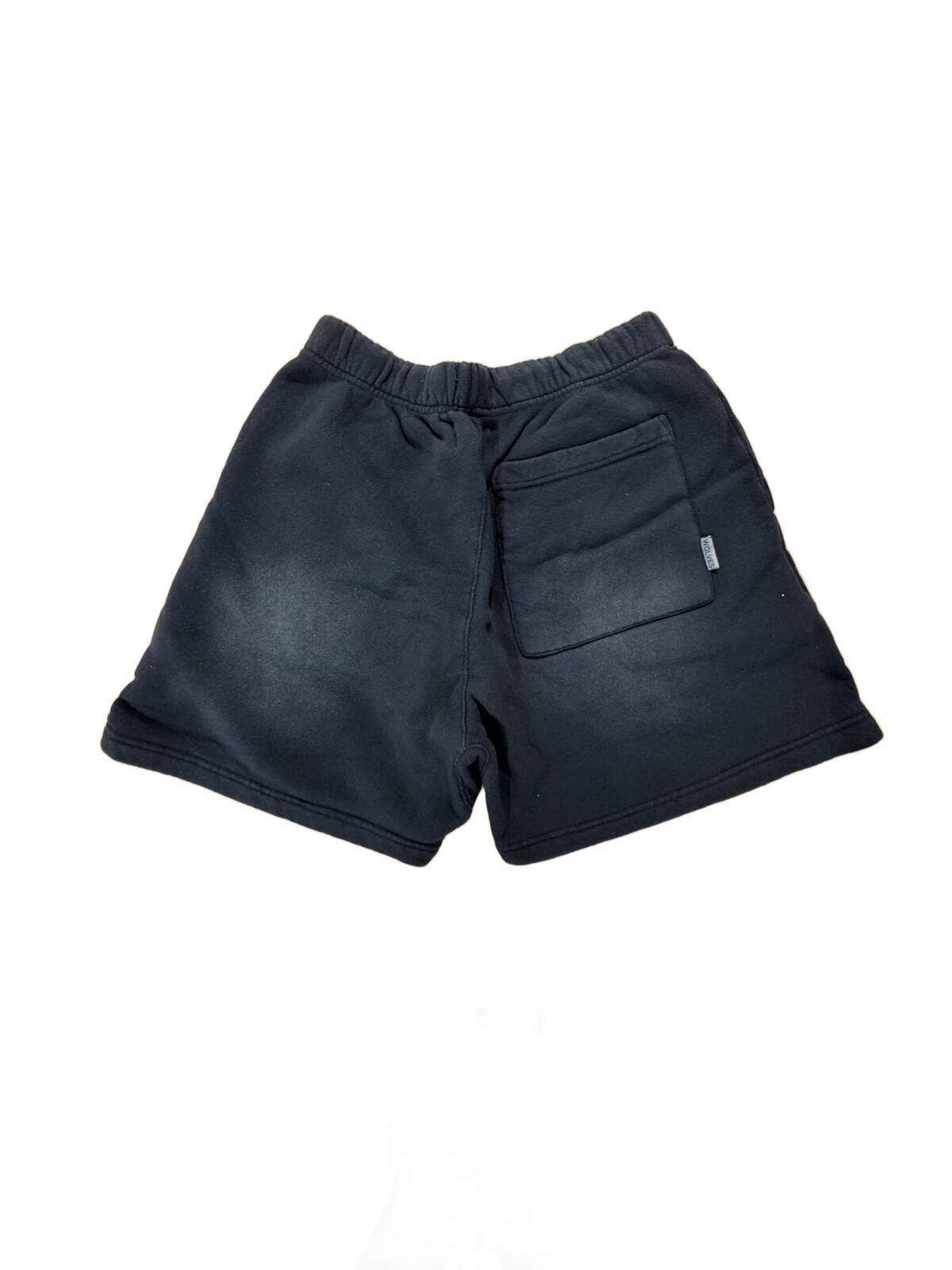 Other NYXK SHE Darc Premium Black Oversized Sweat Shorts Size 28" / US 6 / IT 42 - 2 Thumbnail