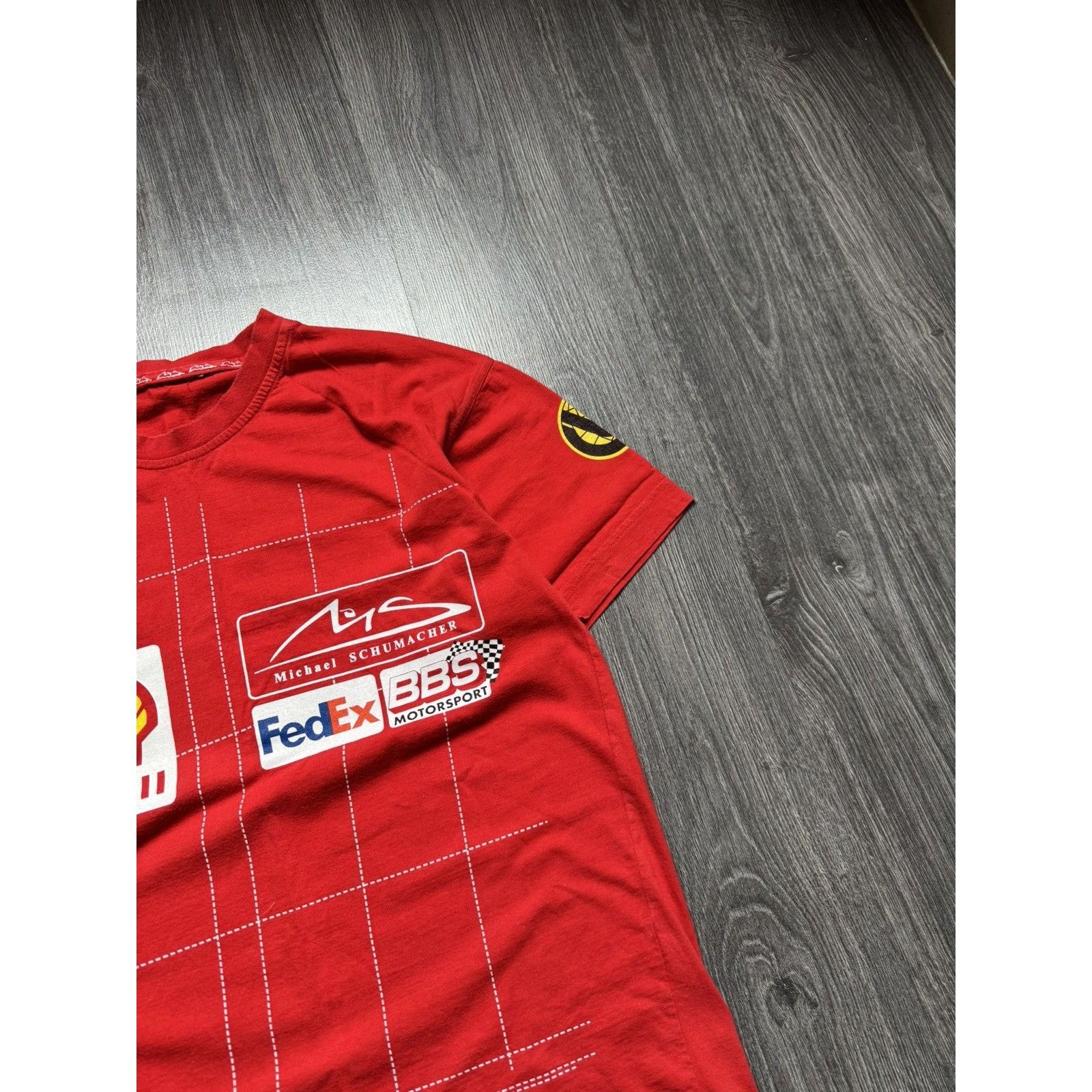 Ferrari × Vintage Vintage 1999 Ferrari Michael Chumacher F1 Edition Size US M / EU 48-50 / 2 - 5 Thumbnail