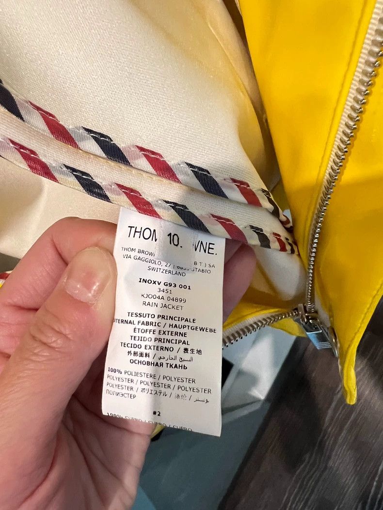Thom Browne Thom browne Size 10 Children's classic four-bar hooded yel Size US XXS / EU 40 - 4 Thumbnail