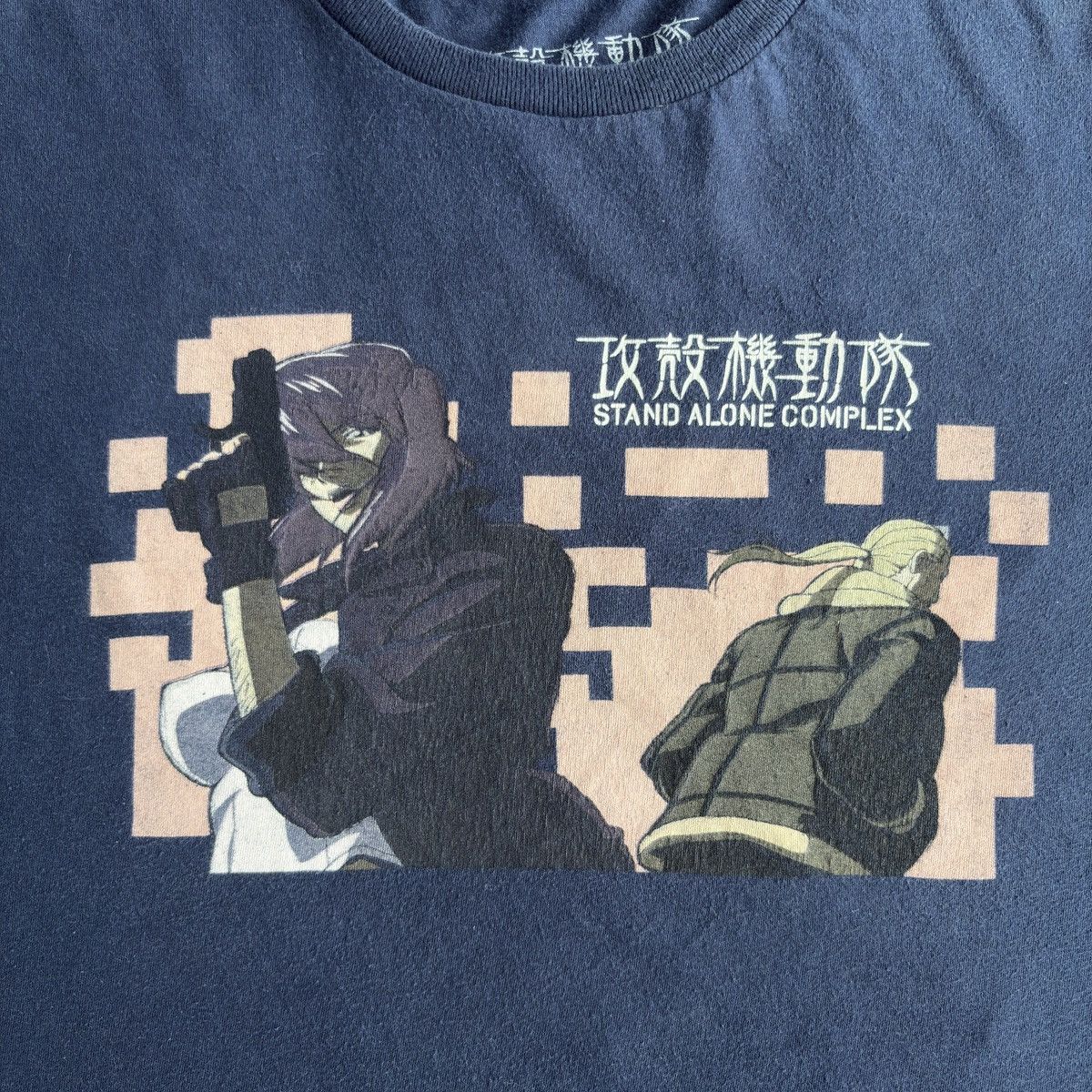 Anime Anime Tee Ghost In The Shell S.A.C Motoko and Batou Size US L / EU 52-54 / 3 - 3 Thumbnail