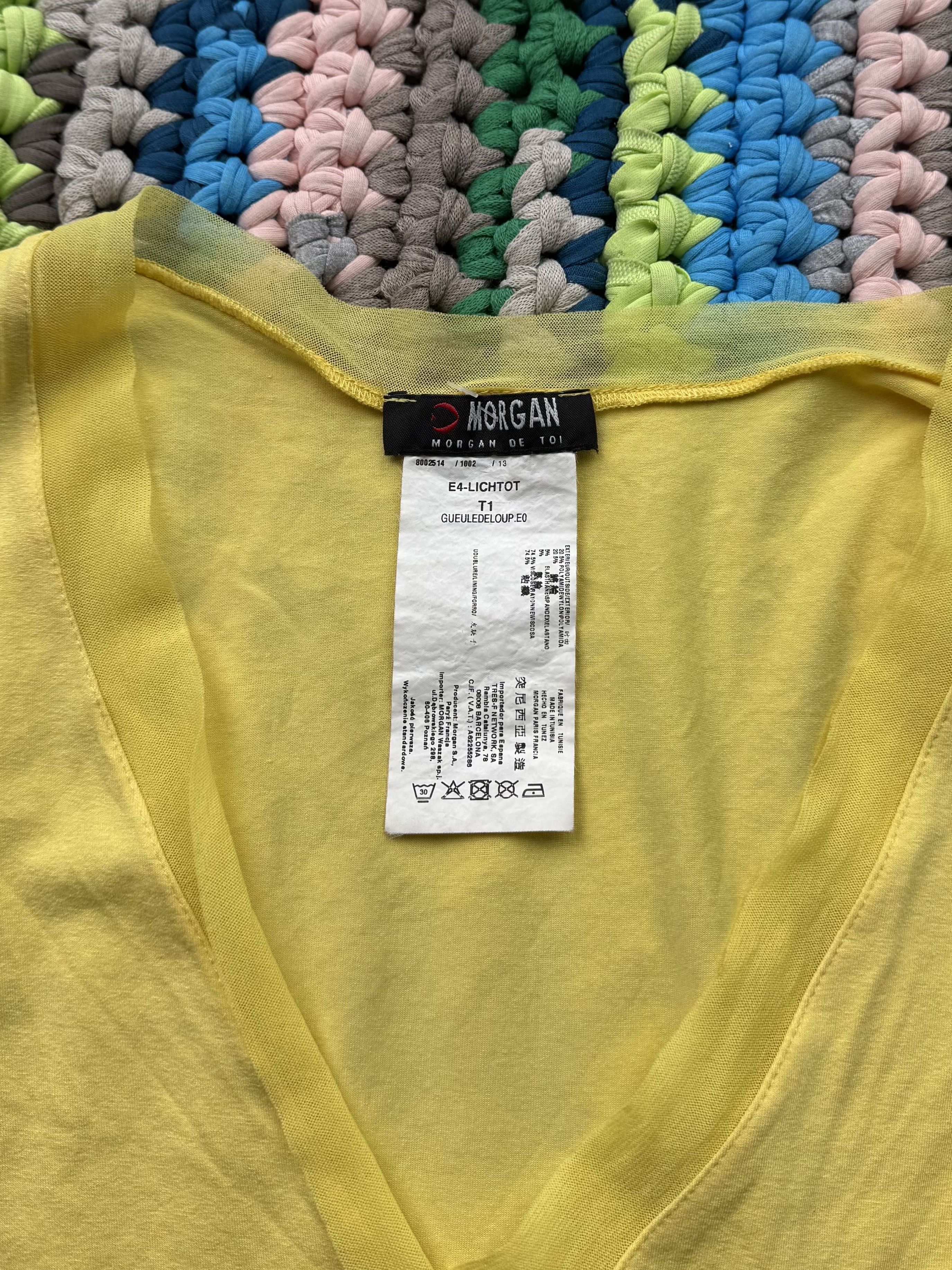 Morgan De Toi Morgan De Toi Vintage Tank Top (D10)(V325) Size XS / US 0-2 / IT 36-38 - 3 Thumbnail