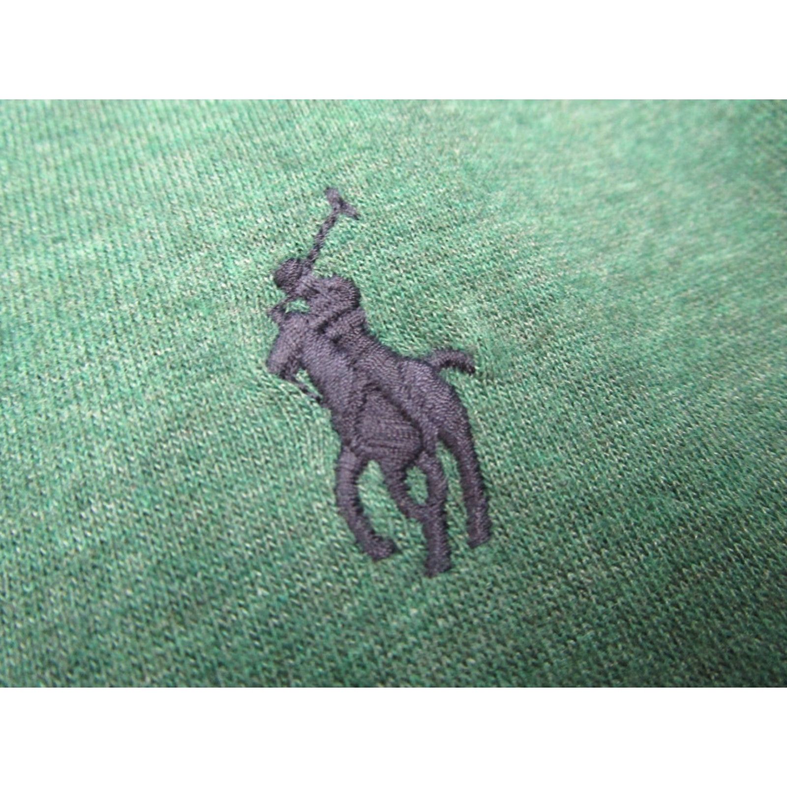 Polo Ralph Lauren Polo Ralph Lauren Mens Sweater 2XL XXL Tall Green 1/4 Zip Knit Pullover Pony Size US XXL / EU 58 / 5 - 4 Thumbnail