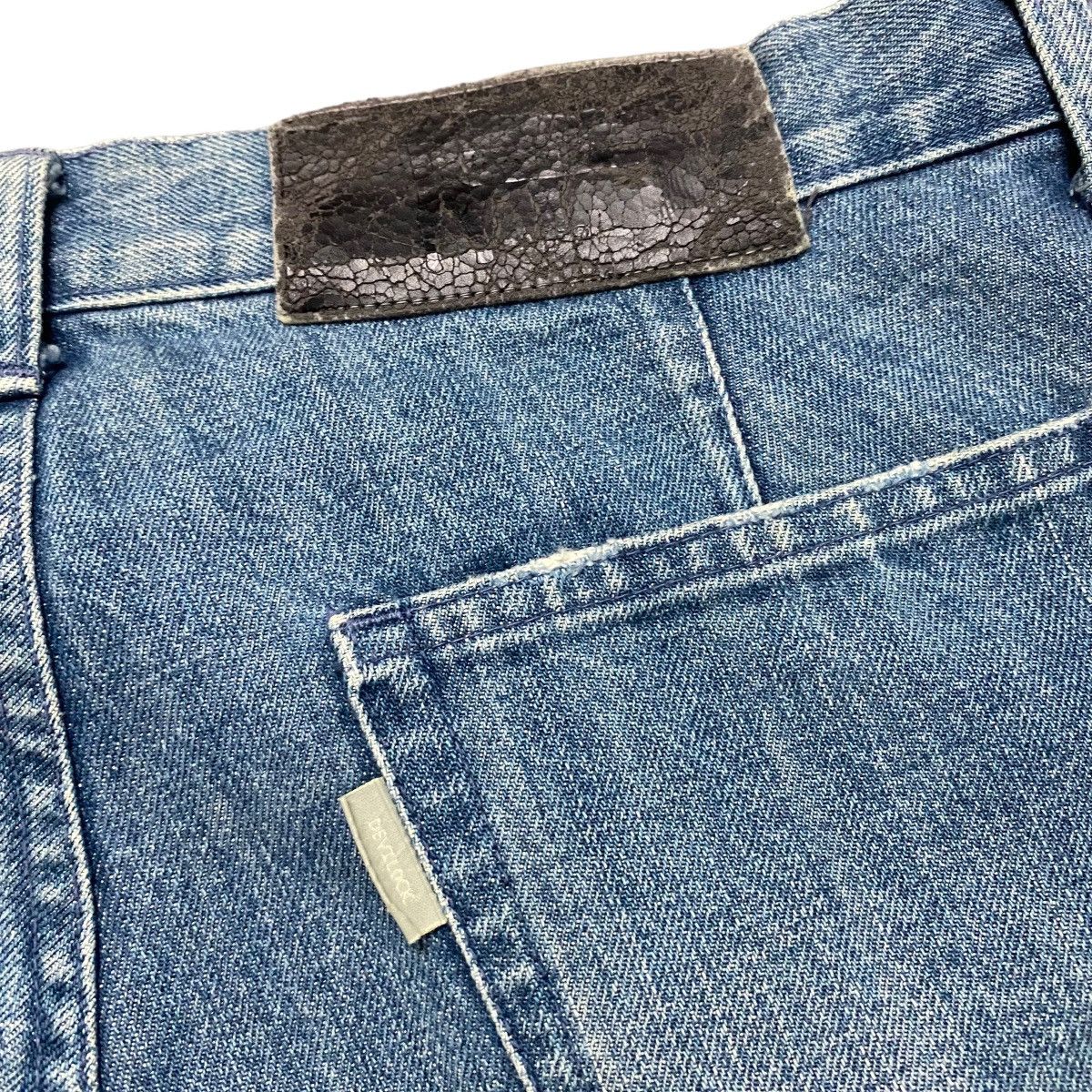 Japanese Brand Devilock Denim Blue Fade Jeans Size US 32 / EU 48 - 12 Thumbnail