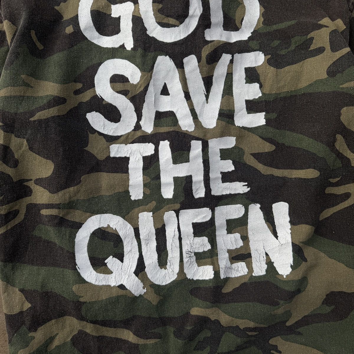 Band Tees Prince Peter USA God Save The Queen Camo Overshirt Size US M / EU 48-50 / 2 - 7 Thumbnail