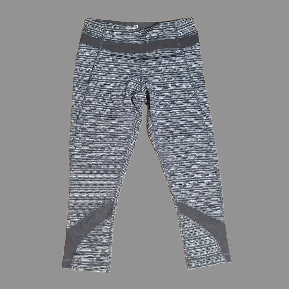 Alife 90 Degree by Reflex Leggings Capri Heather Gray S Women's Pocke Size 28" / US 6 / IT 42 - 1 Thumbnail